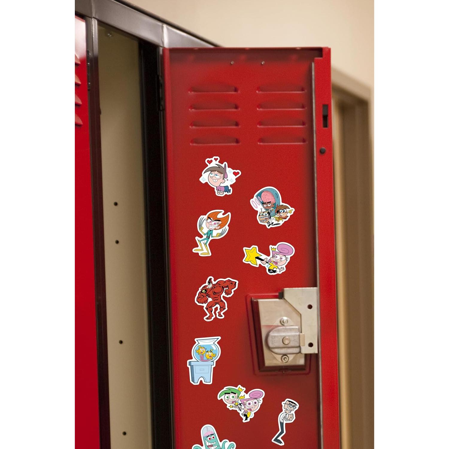 Pegatinas grandes de vinilo Los Padrinos Mágicos - 50 unidades