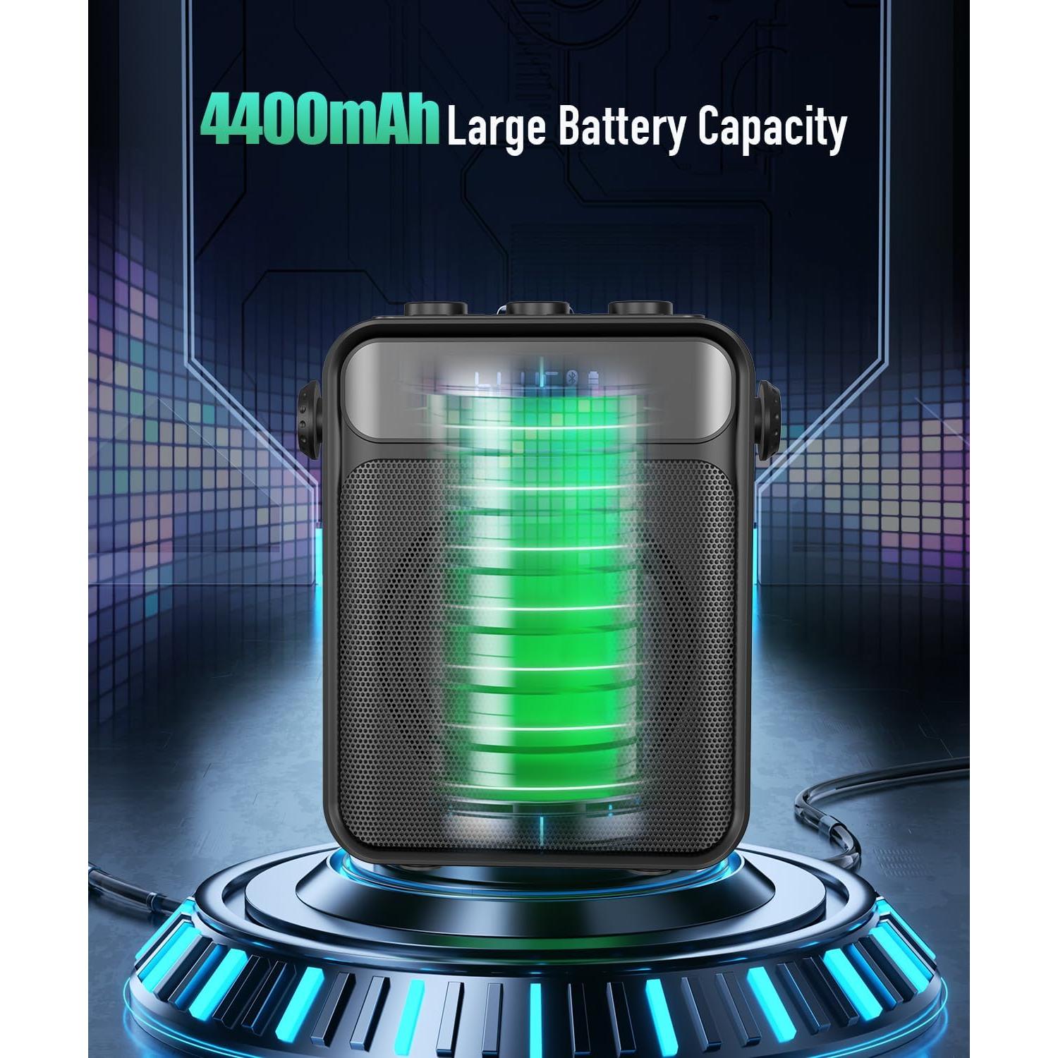 Amplificador de Voz Inalámbrico SHIDU S95 40W con Micrófono