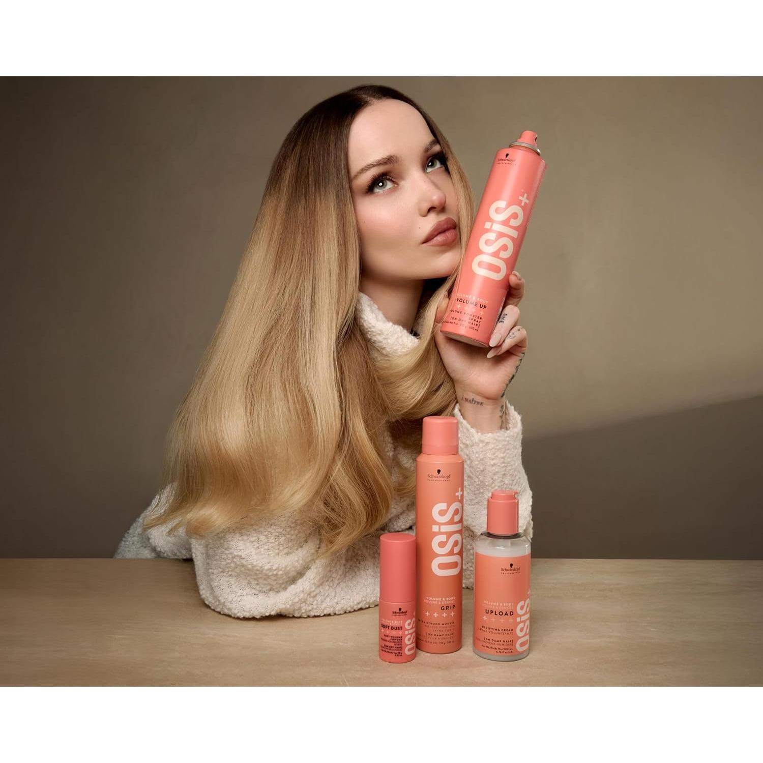 Crema Voluminizadora OSiS+ Schwarzkopf 191g - Protección Térmica