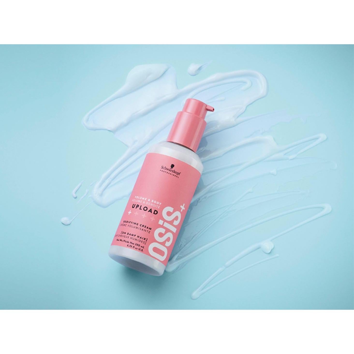 Crema Voluminizadora OSiS+ Schwarzkopf 191g - Protección Térmica