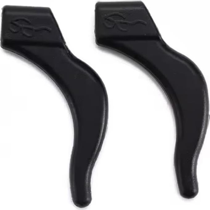 Ganchos de Oído de Silicona para Gafas - 10 Pares Negro y Blanco