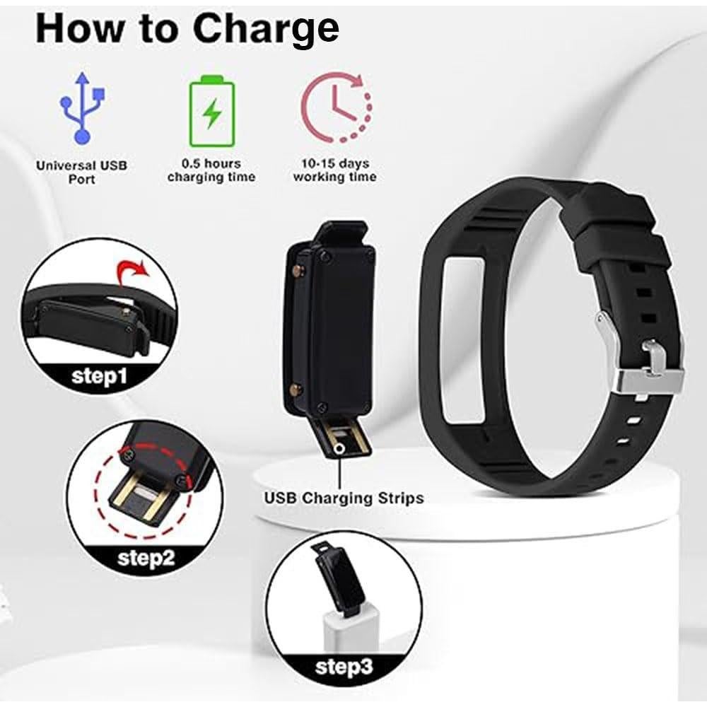 Reloj Vibrante de Alarma E-Vibra A5C Resistente al Agua