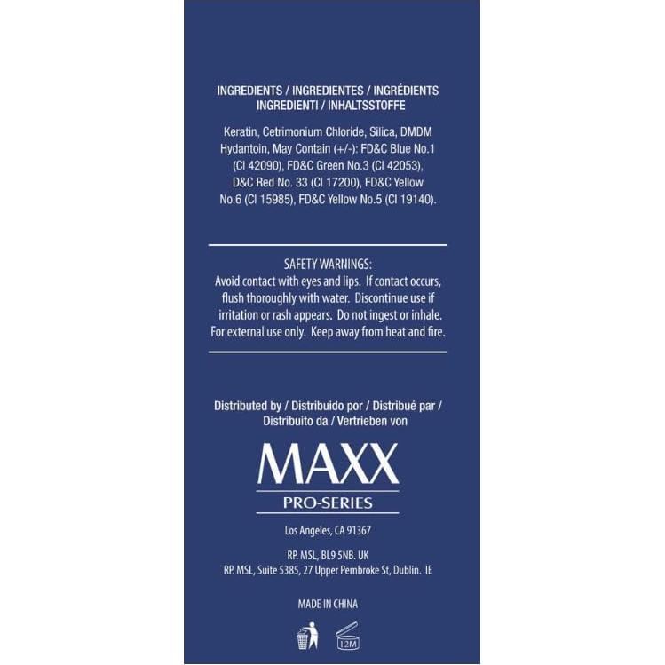 Fibras Capilares Maxx Pro-Series con Keratina 25g Marrón Oscuro