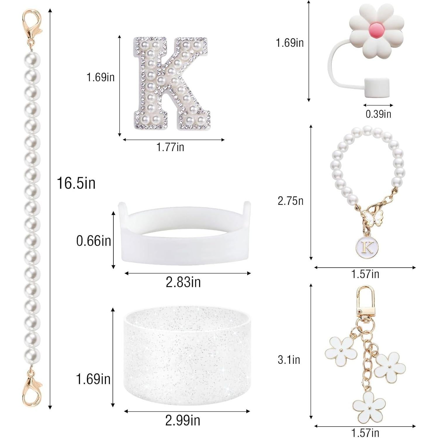 Juego de Accesorios para Tazas Stanley LUHOHI - Correa y Charms