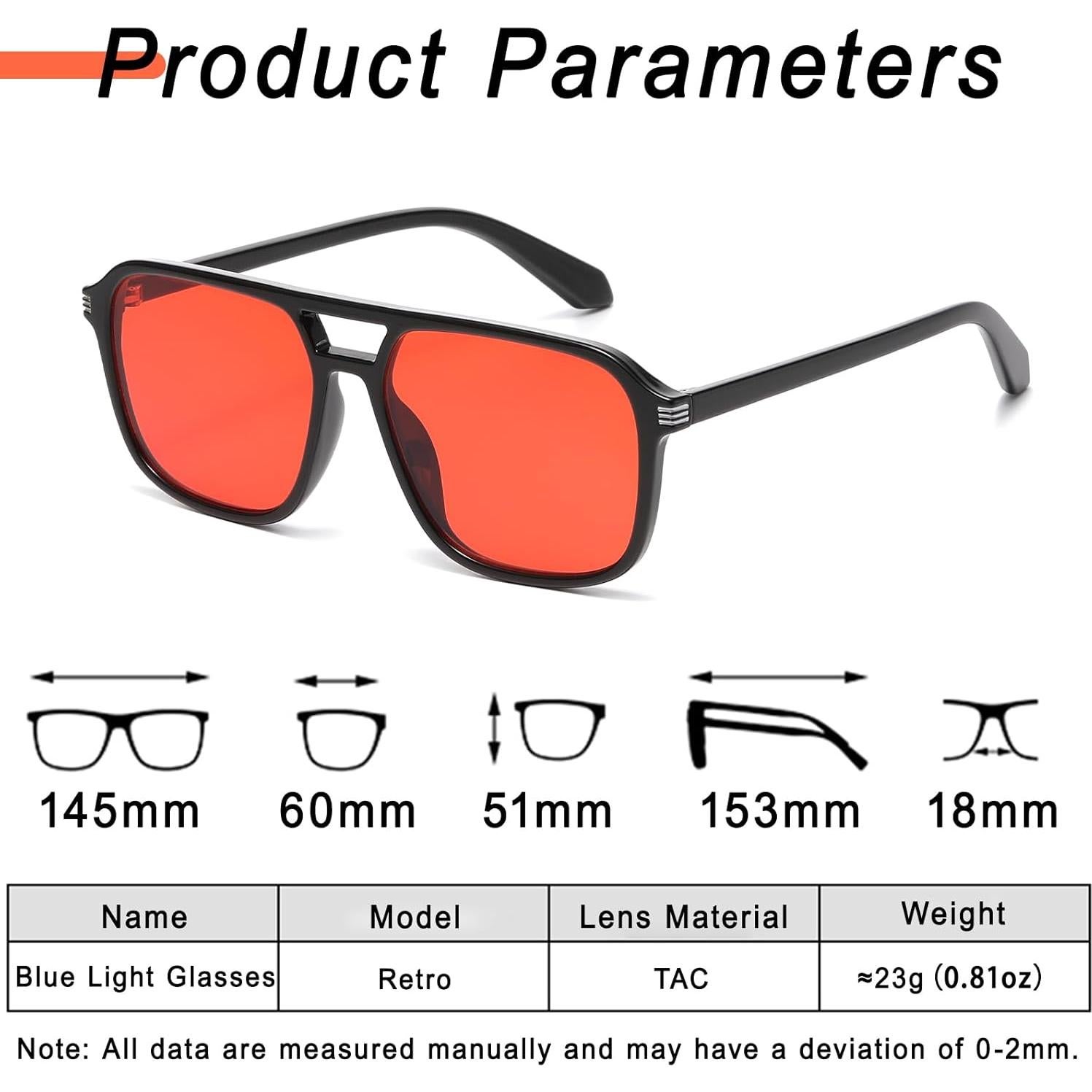 Gafas de Juego Anti Luz Azul UV400 para Hombres y Mujeres