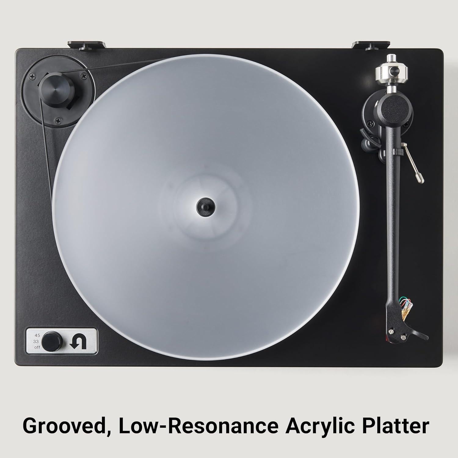 Giradiscos U-Turn Audio Orbit Gen 2 con Preamp Integrado Negro