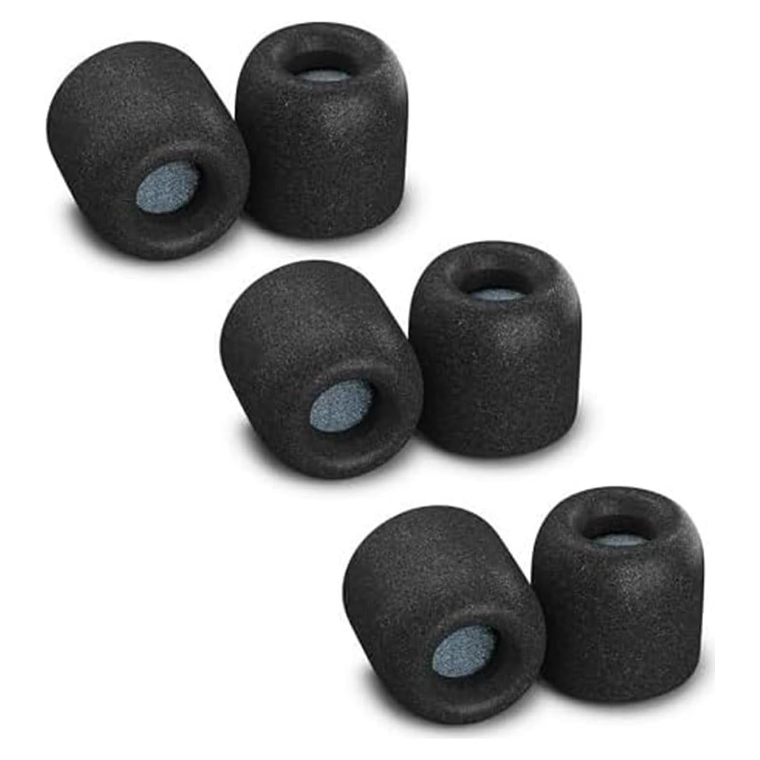 Consejos de espuma Comply para auriculares B&O Beoplay - Negro, Mediano (3 pares)
