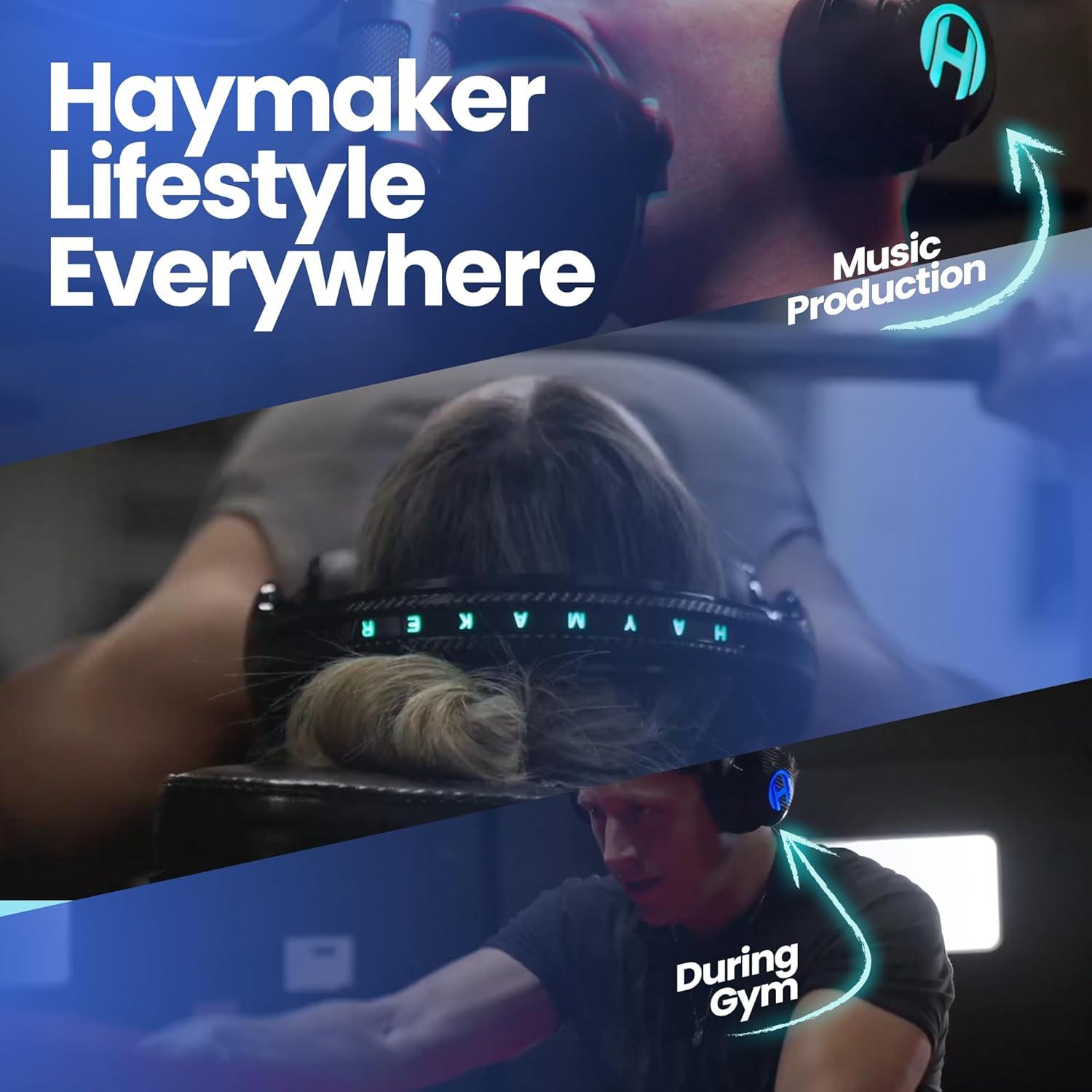 Auriculares Gaming Haymaker Bluetooth 5.0 con Cancelación de Ruido