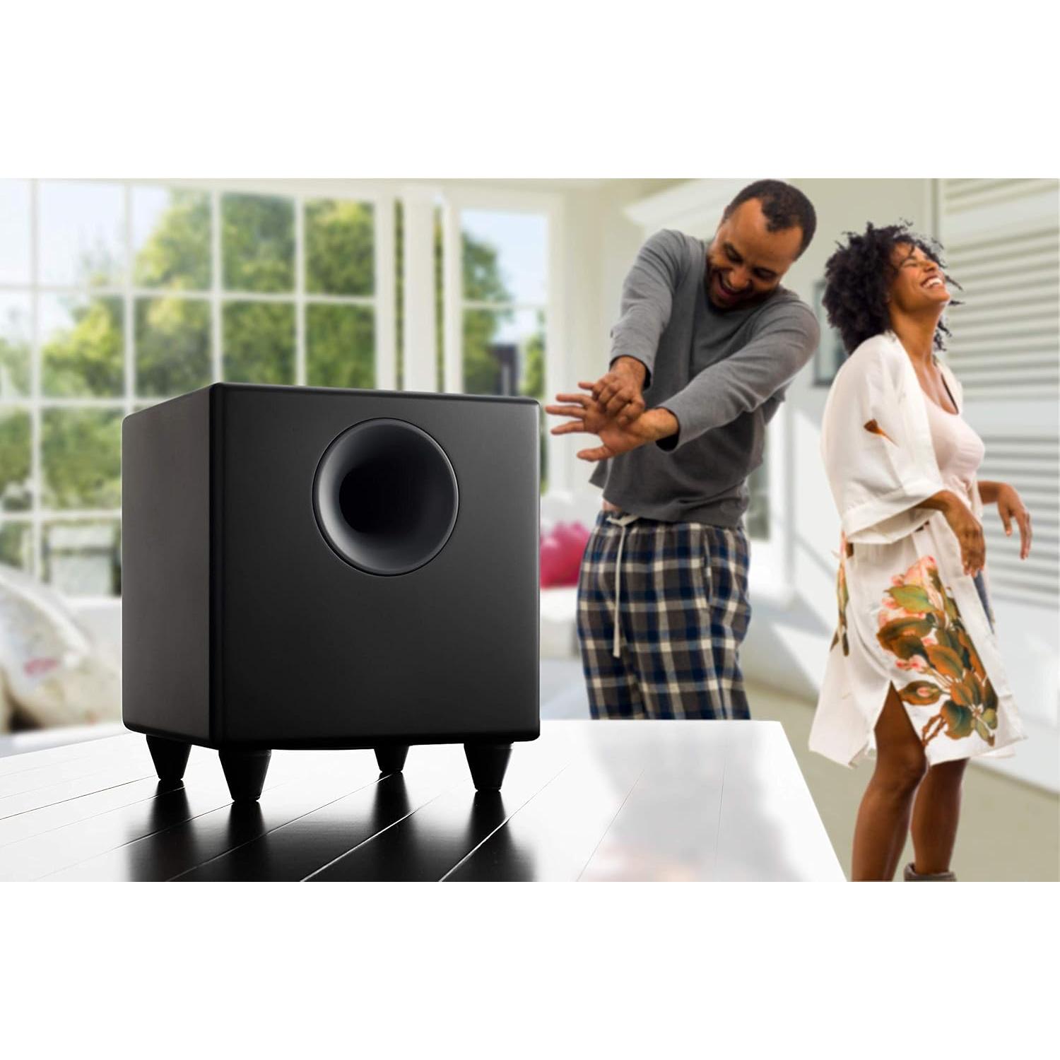 Subwoofer Audioengine S8 250W 8" Con Amplificador Integrado