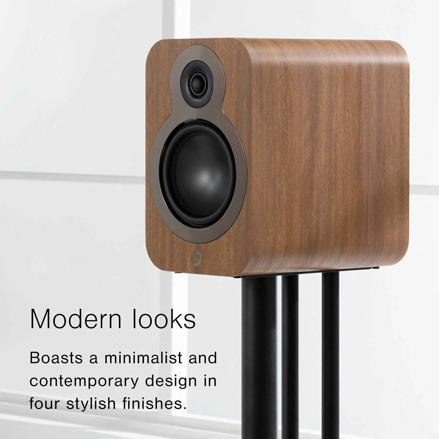 Altavoces Estantería Q Acoustics 3030c Blanco Satinado 5.5"