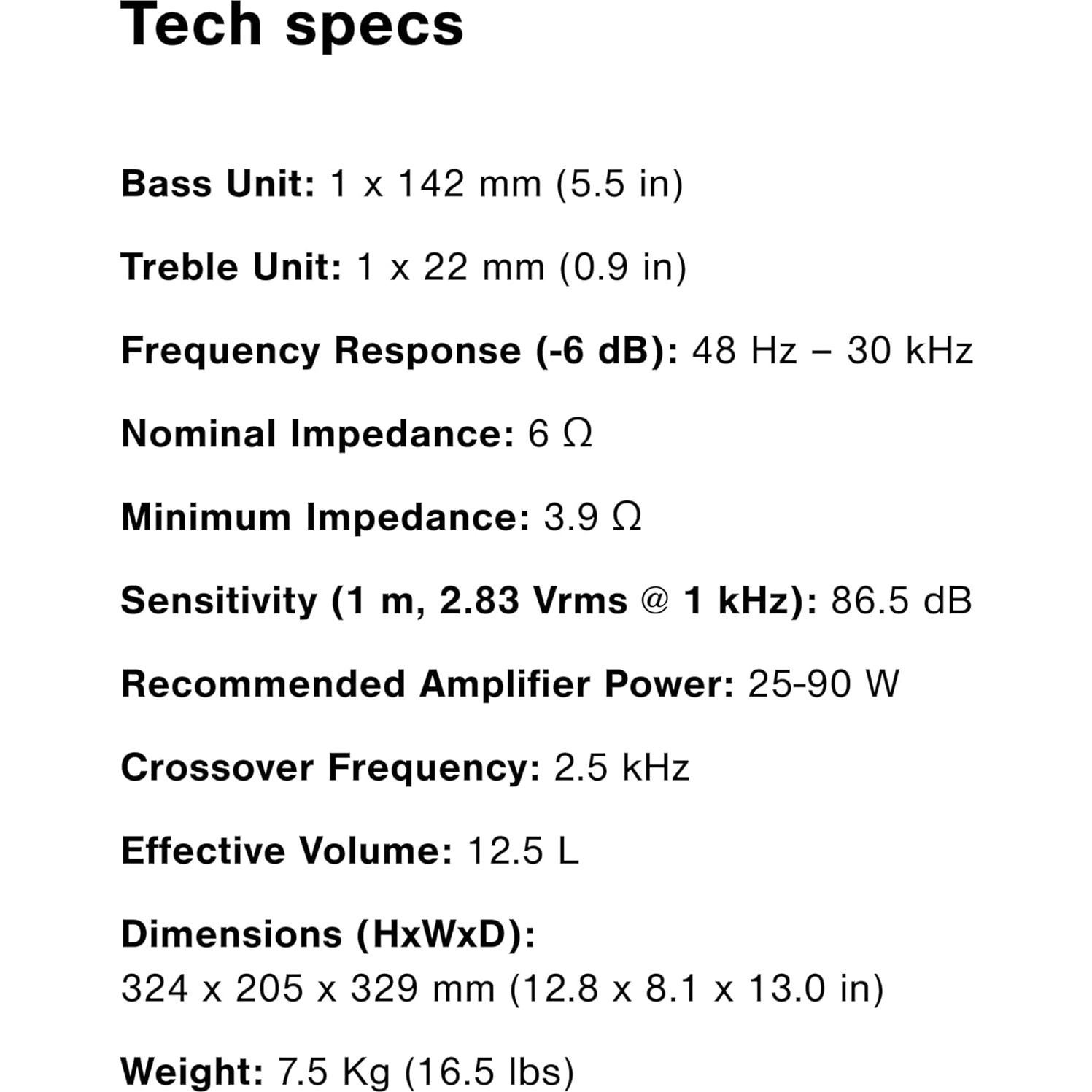 Altavoces Estantería Q Acoustics 3030c Blanco Satinado 5.5"