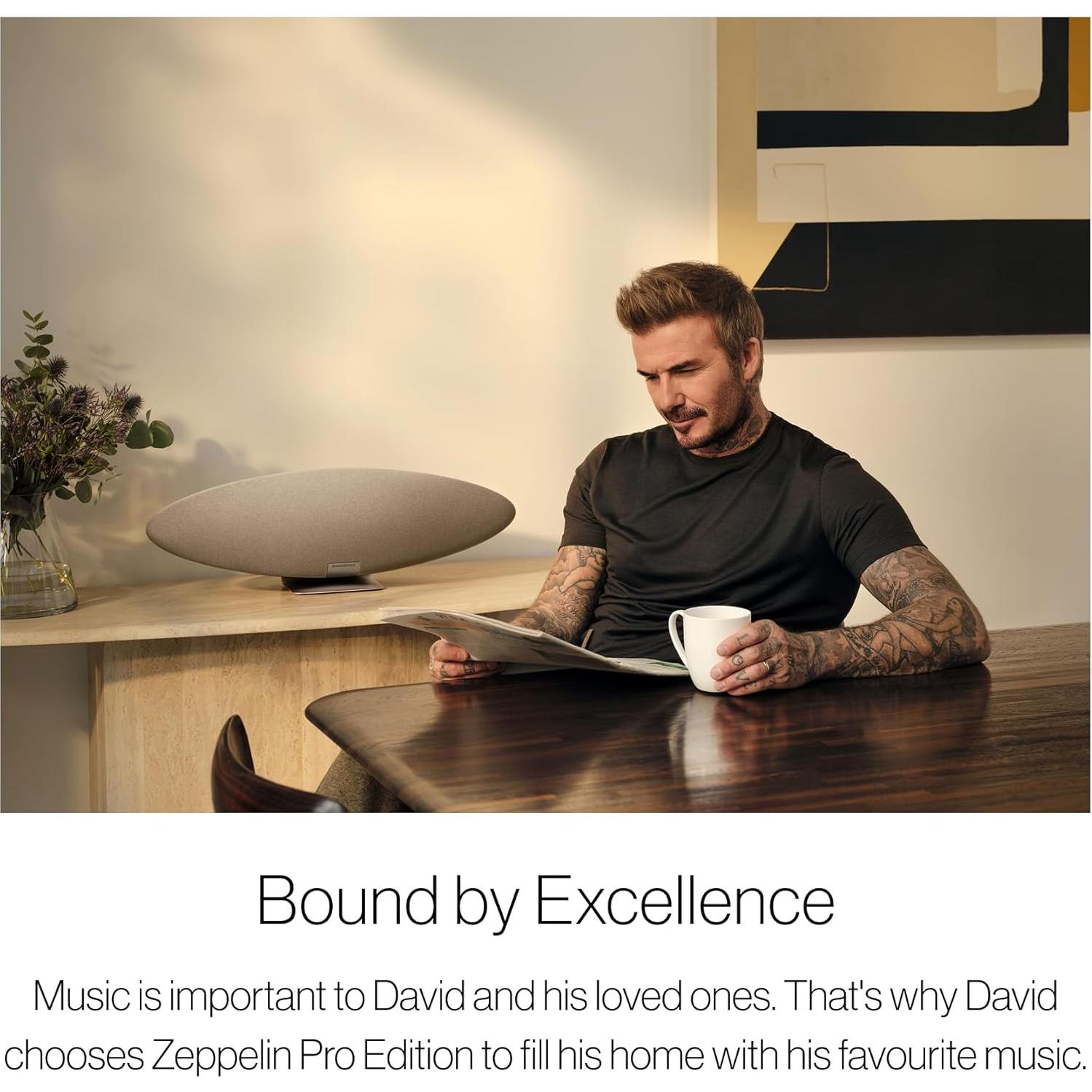 Altavoz Inalámbrico Bowers & Wilkins Zeppelin Pro Oro Solar