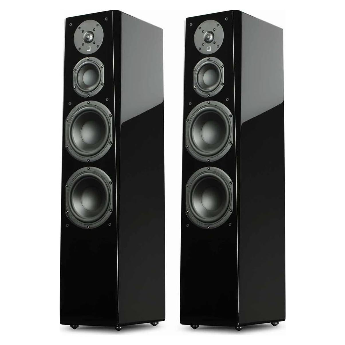 Altavoces de Torre SVS Prime - Par Negro Brillante Piano