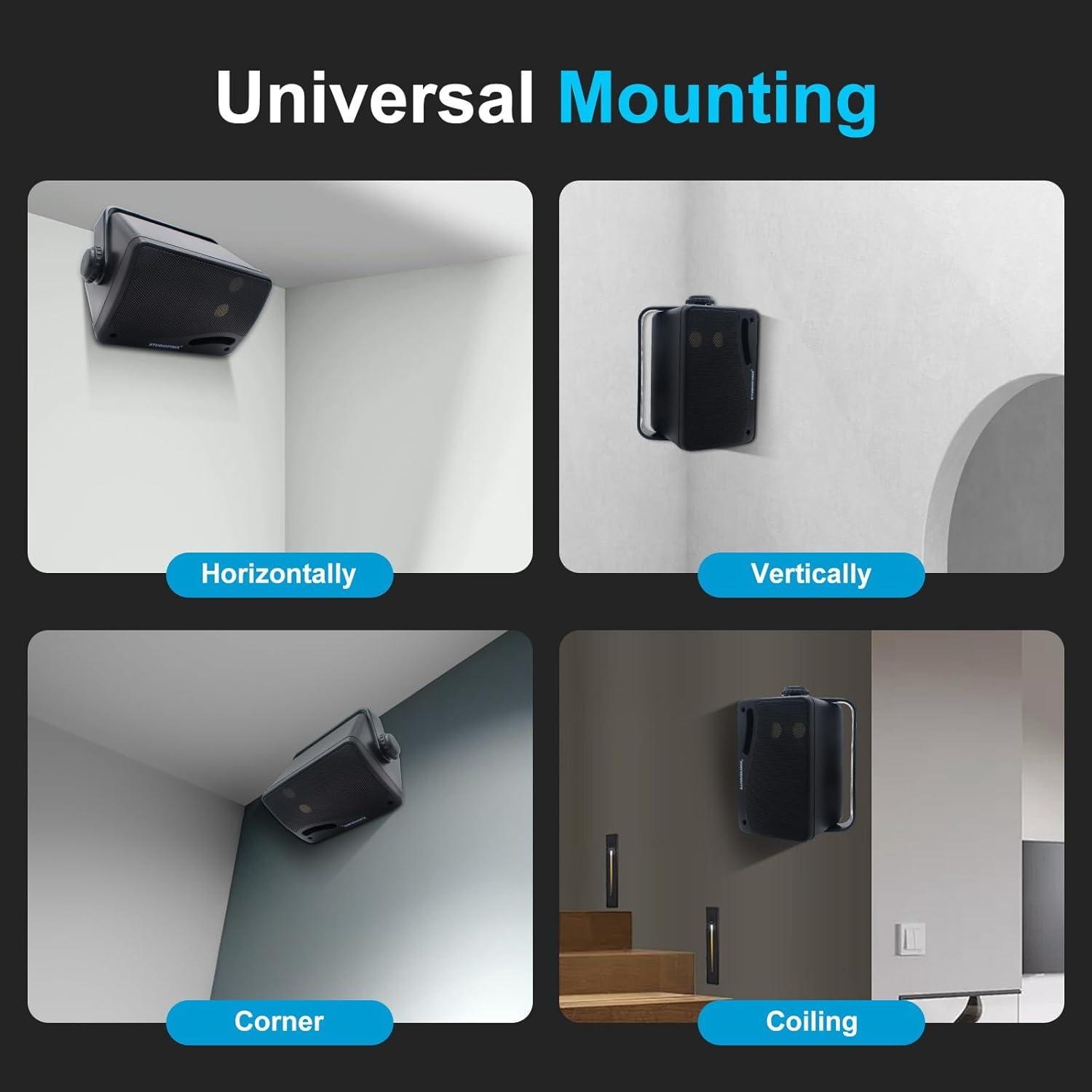 Altavoces Pasivos STUDIOFINIX 3.5" Impermeables 200W