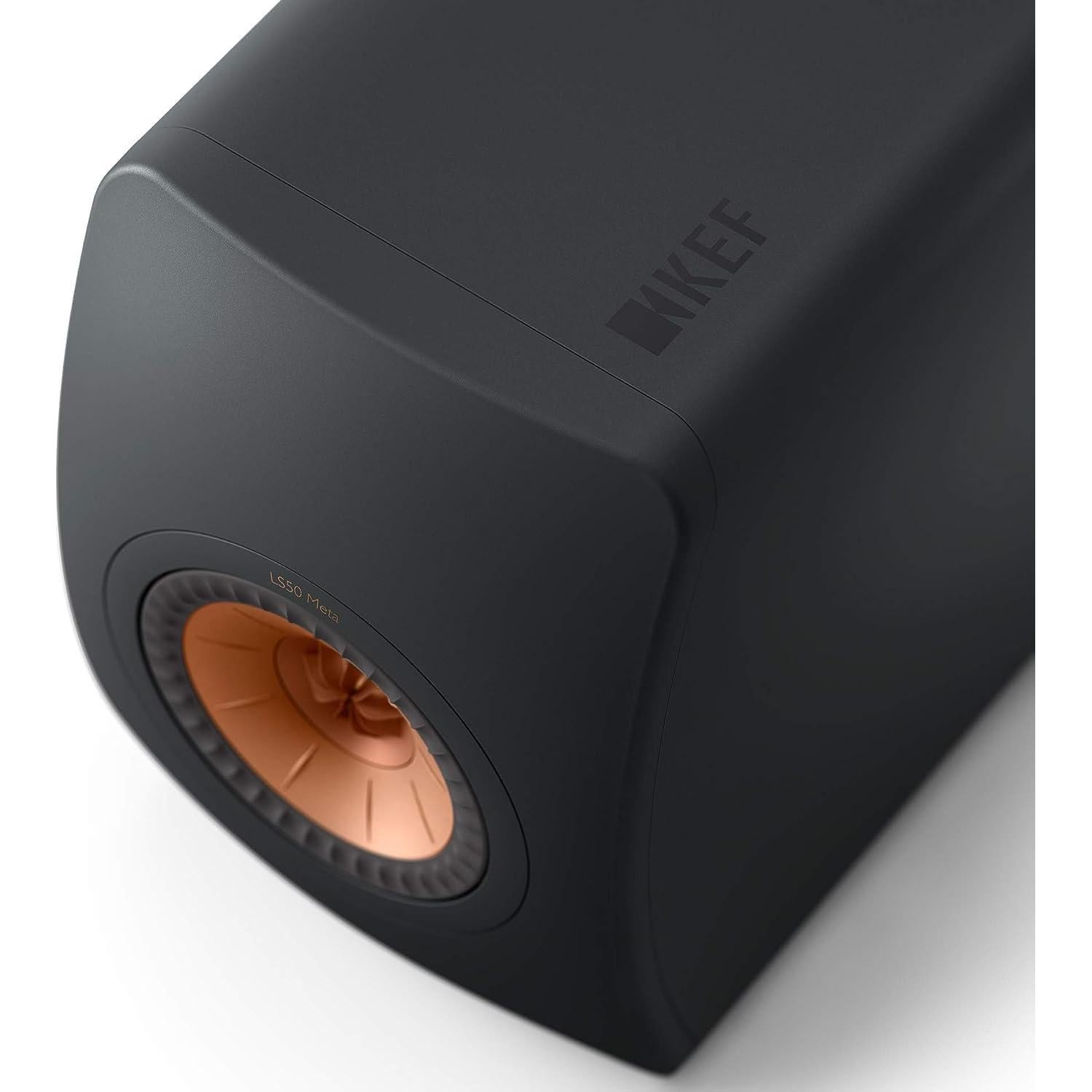 Altavoces Pasivos KEF LS50 Meta - 30.2 cm - Negro Carbón
