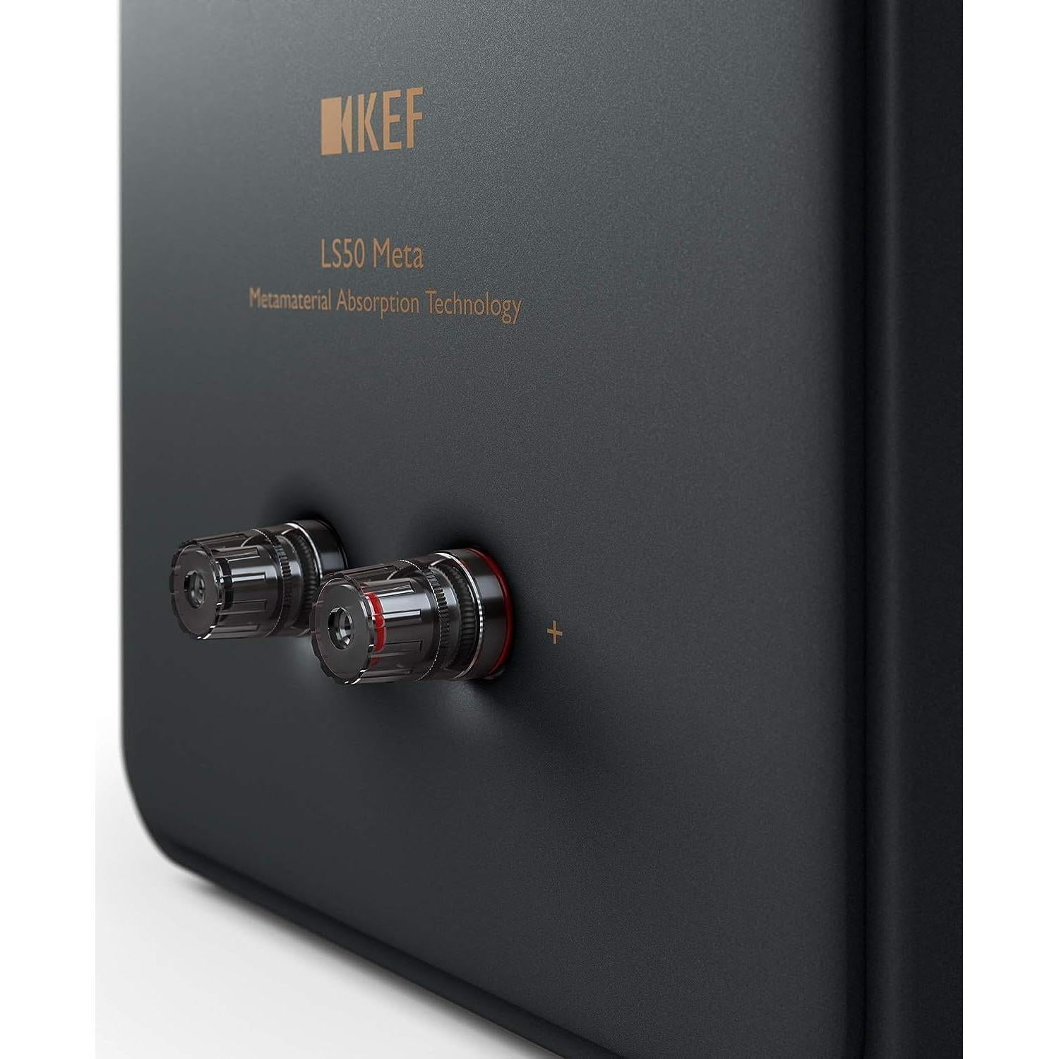 Altavoces Pasivos KEF LS50 Meta - 30.2 cm - Negro Carbón