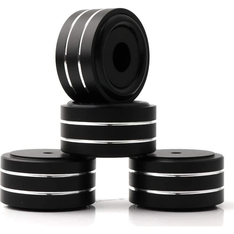 Pies de Aislamiento para Altavoces Monosaudio 40x20mm Negro