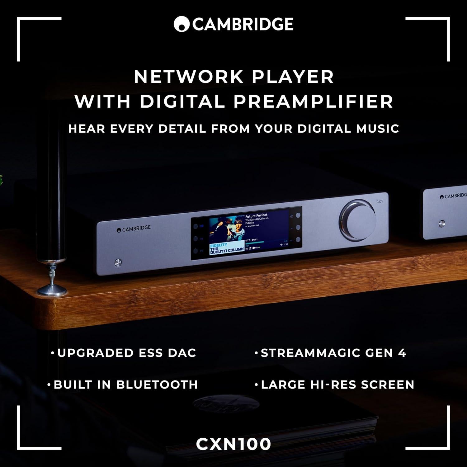Reproductor de Audio de Red Cambridge Audio CXN100 - DAC Sabre