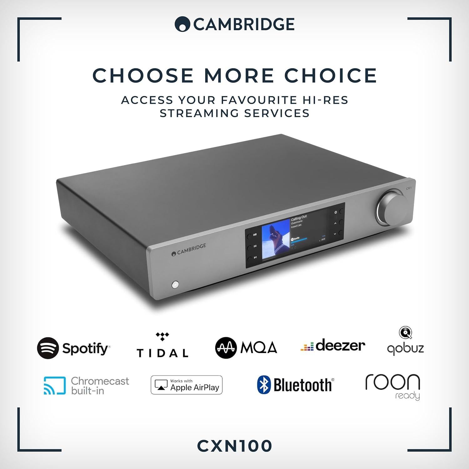 Reproductor de Audio de Red Cambridge Audio CXN100 - DAC Sabre