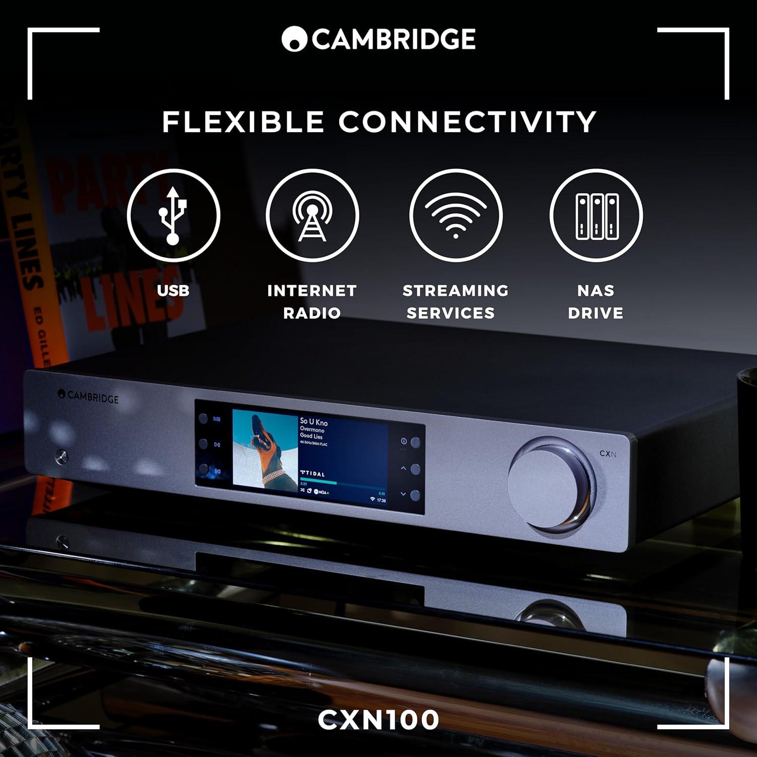 Reproductor de Audio de Red Cambridge Audio CXN100 - DAC Sabre