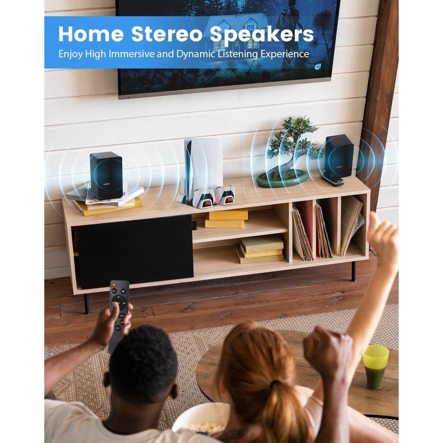 Altavoces de Estantería Alimentados Orroplus 70W Bluetooth 2.0