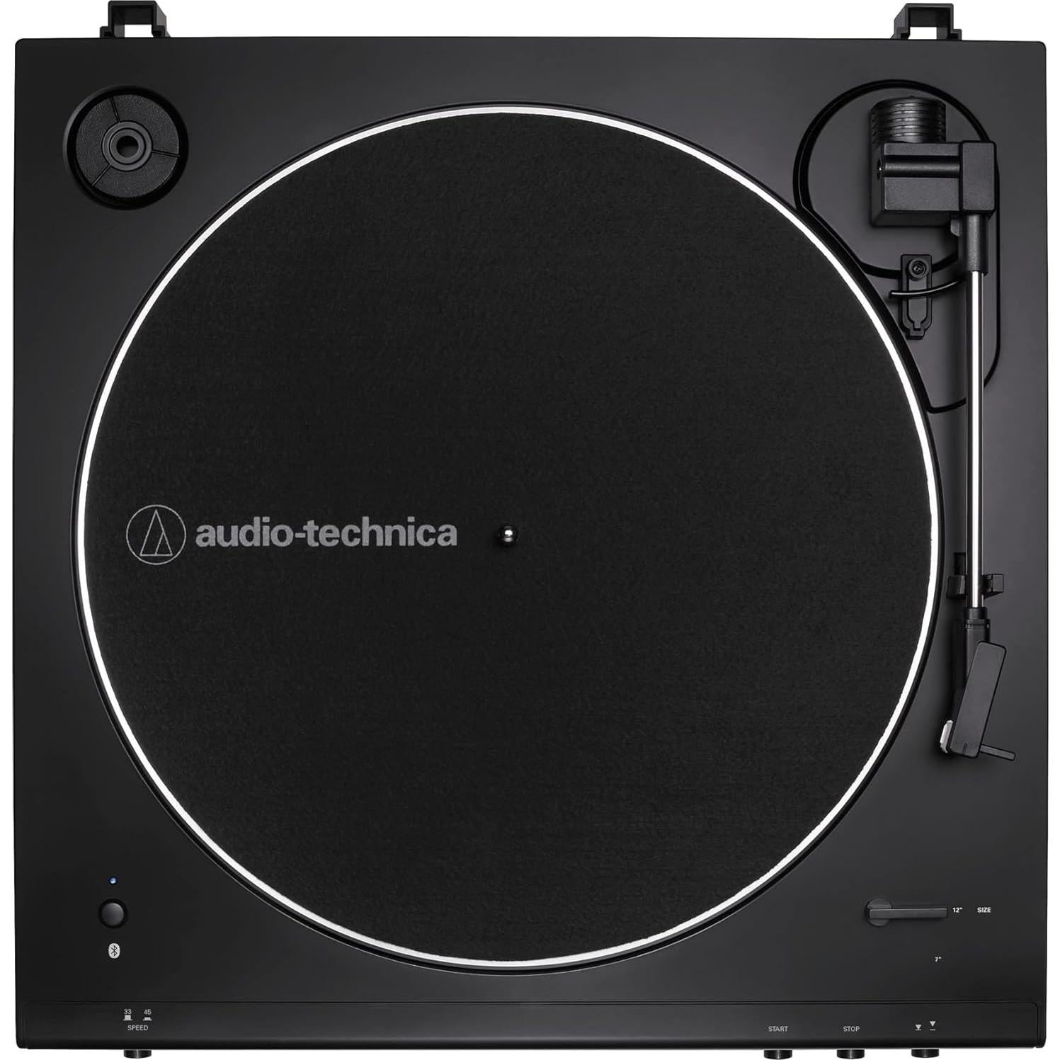 Tocadiscos Bluetooth Audio-Technica AT-LP60XBT-BK + Altavoz