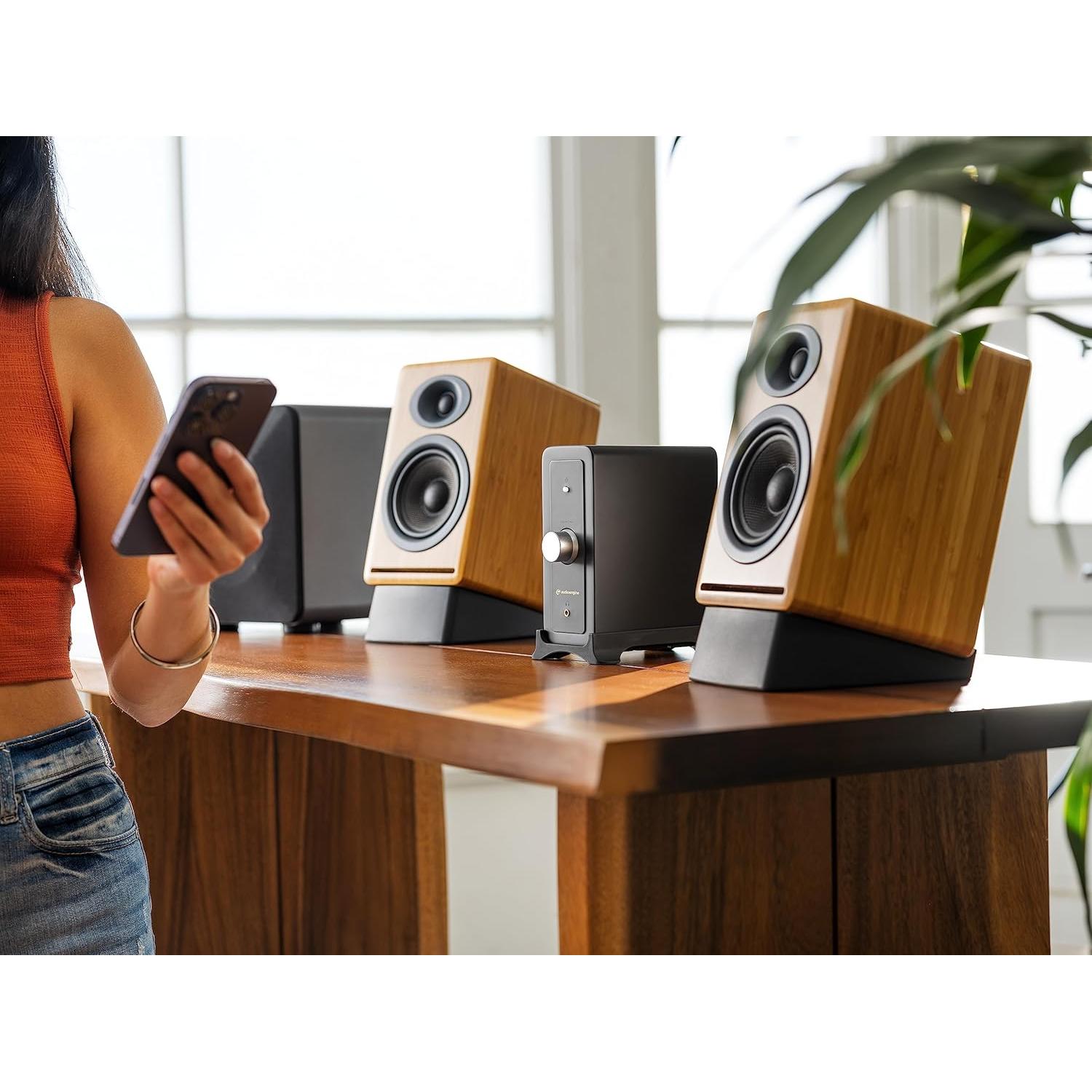 Amplificador Estéreo Audioengine N22 100W Bluetooth 30m