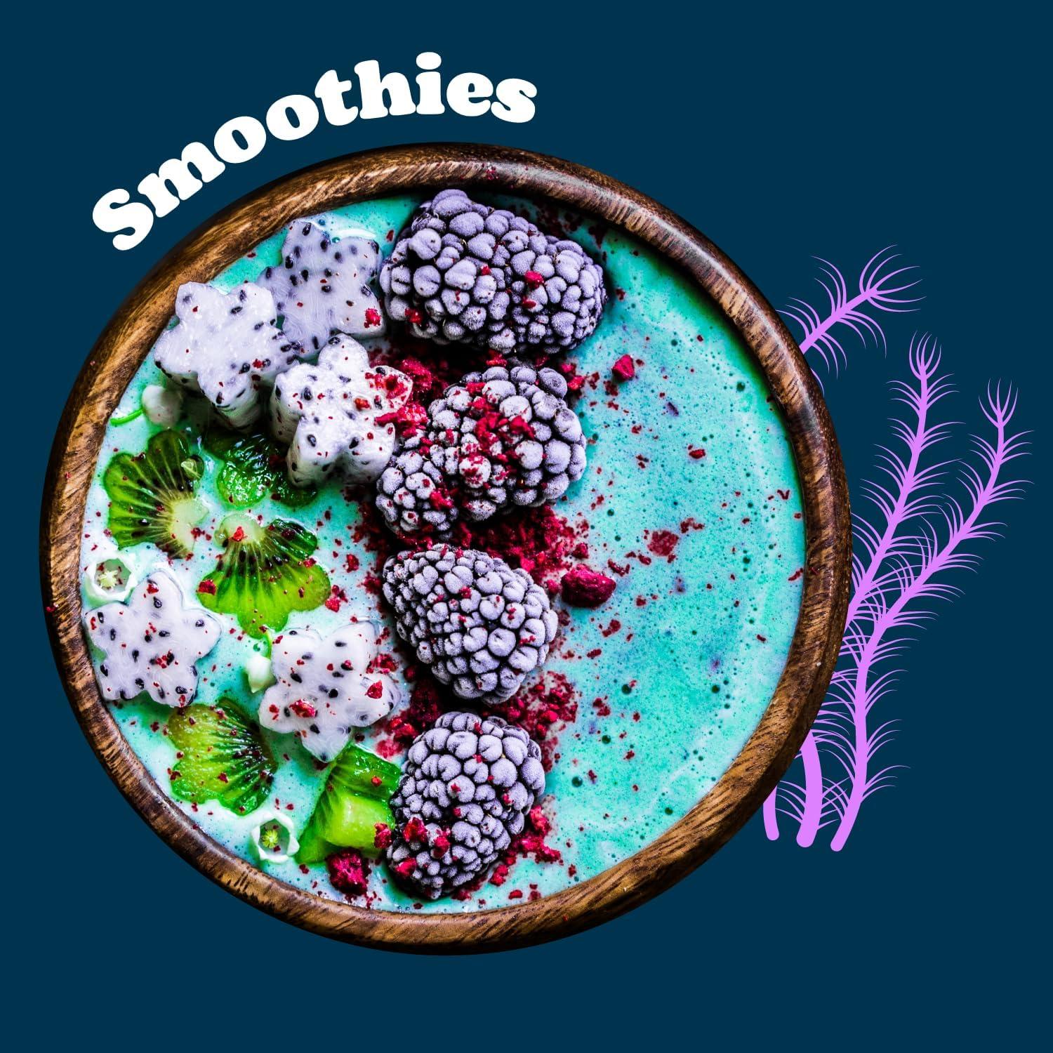 Espirulina Azul Orgánica Wilderness Poets 14.17 g - Sin Aditivos