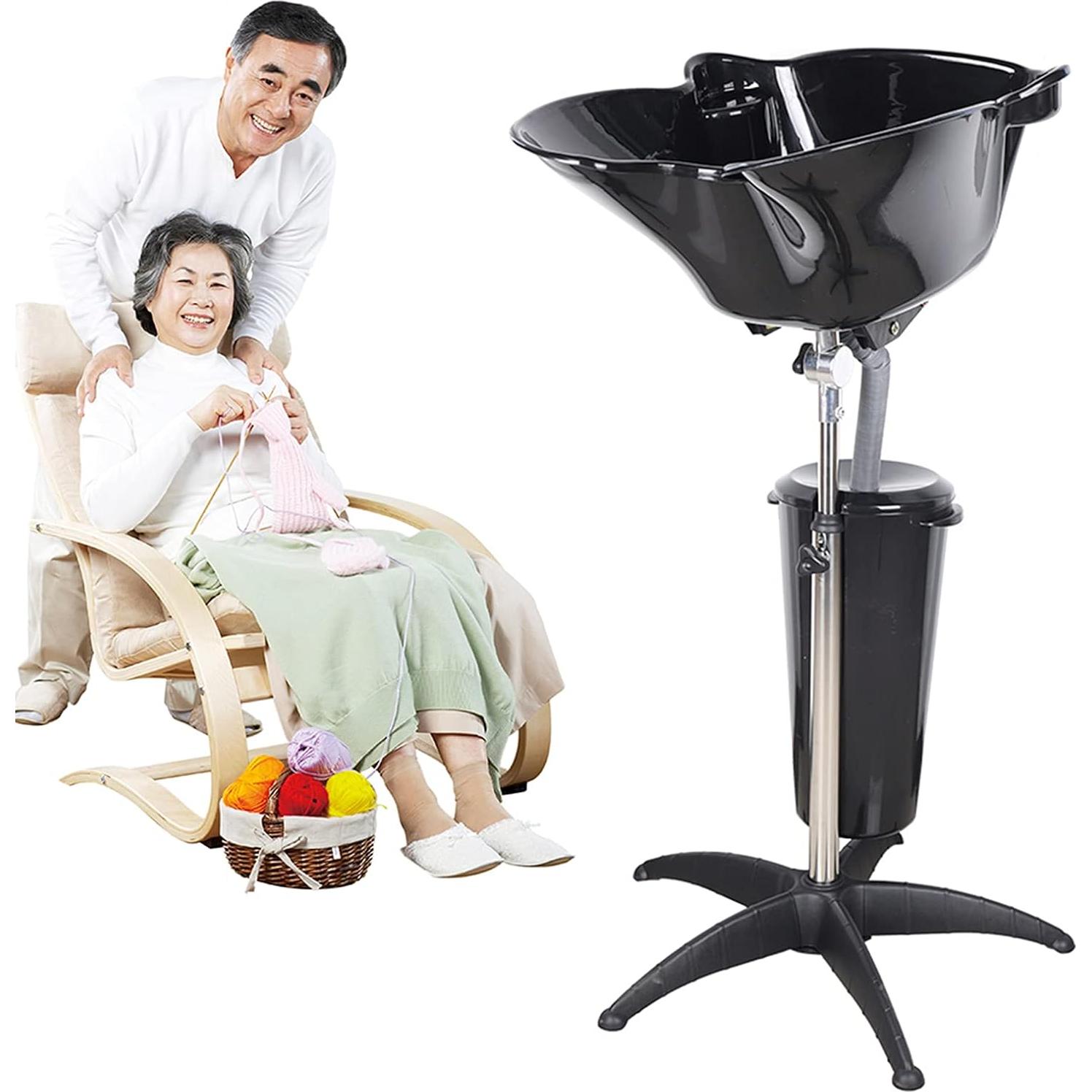 Lavabo Portátil Ajustable LOYALHEARTDY para Champú 10L