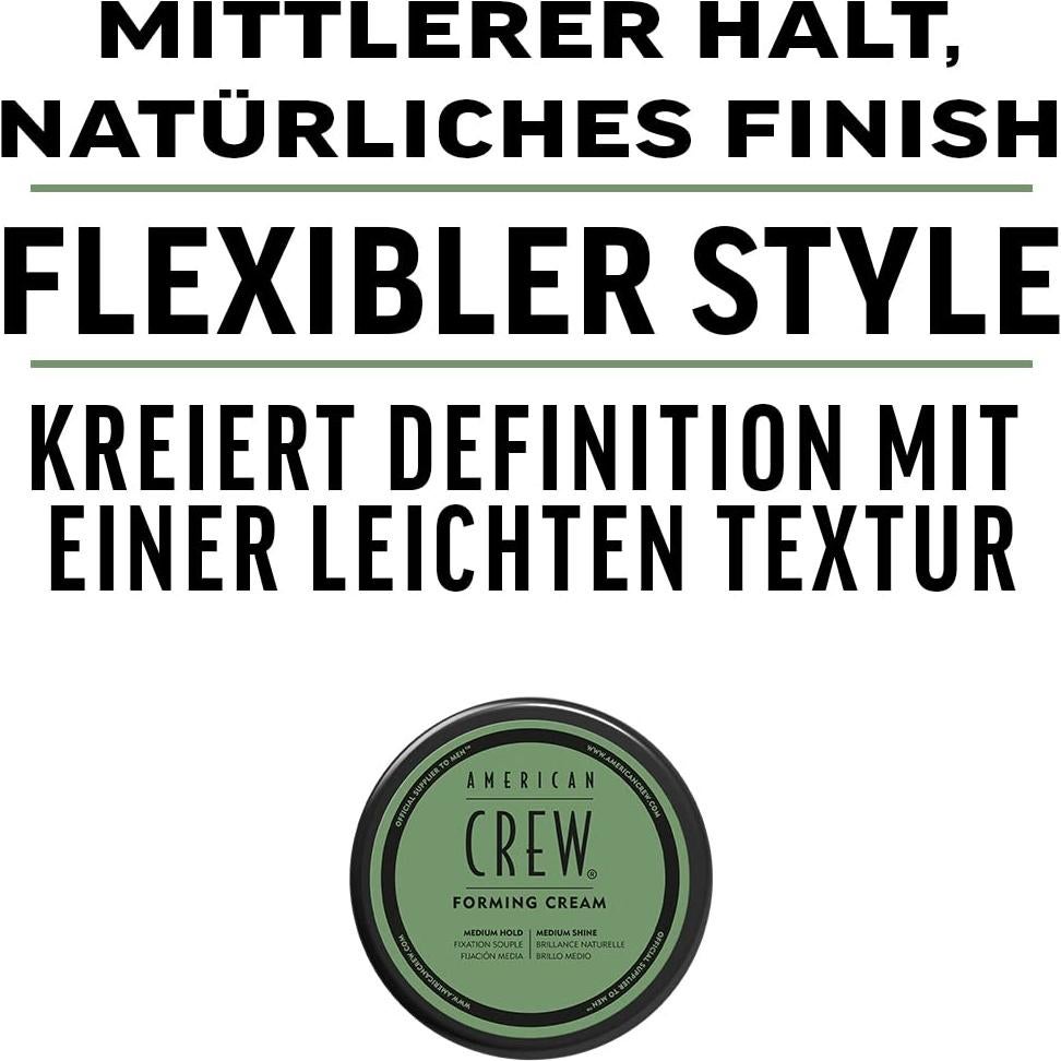 Crema Formadora American Crew 3 Oz Sujeción Media Brillo Medio