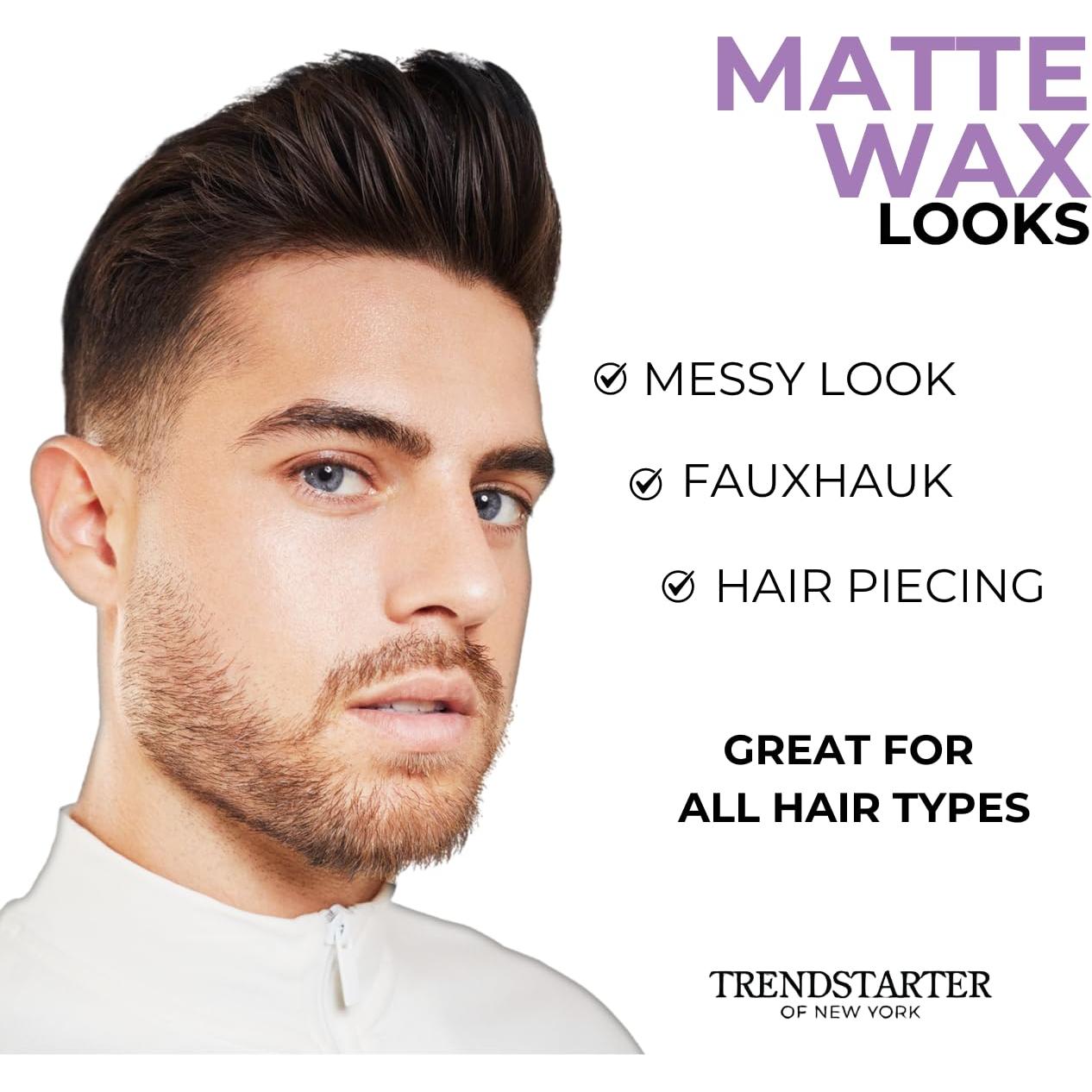 Cera Mate Trendstarter 120g - Fijación Firme - Estilo Cabello