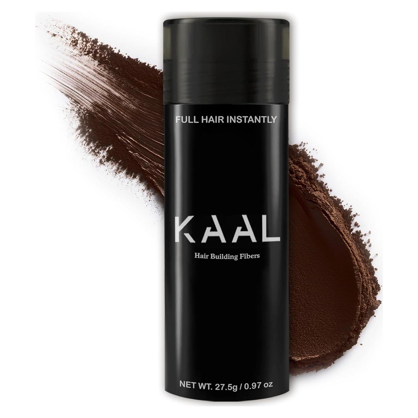 Fibras para el Cabello KAAL 27.5g Marrón Oscuro - Volumen Instantáneo