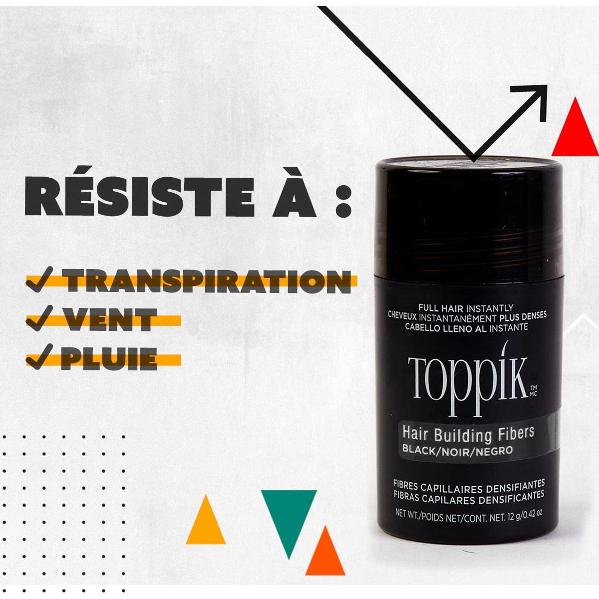 Fibra para Cabello Toppik 27,5 g Color Negro