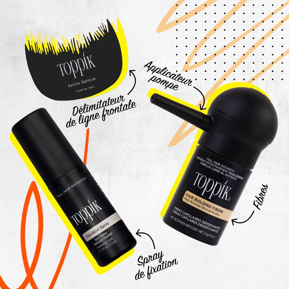 Fibra para Cabello Toppik 27,5 g Color Negro