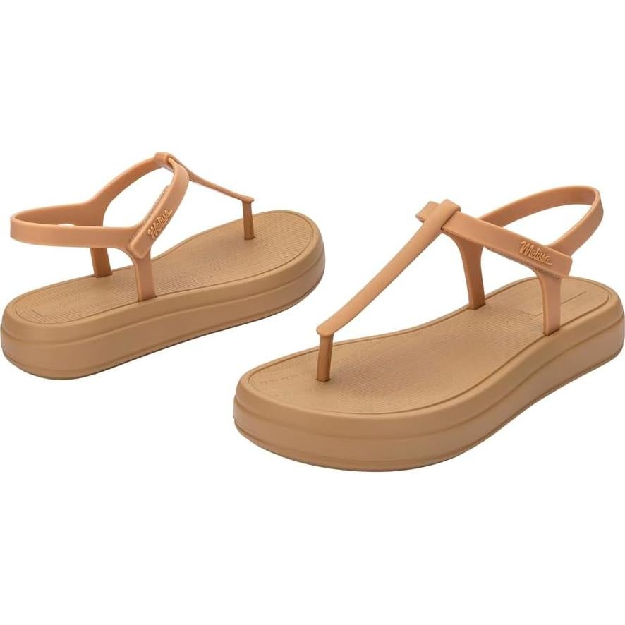 Sandalias de Plataforma Melissa Sun Leme Beige T. 5