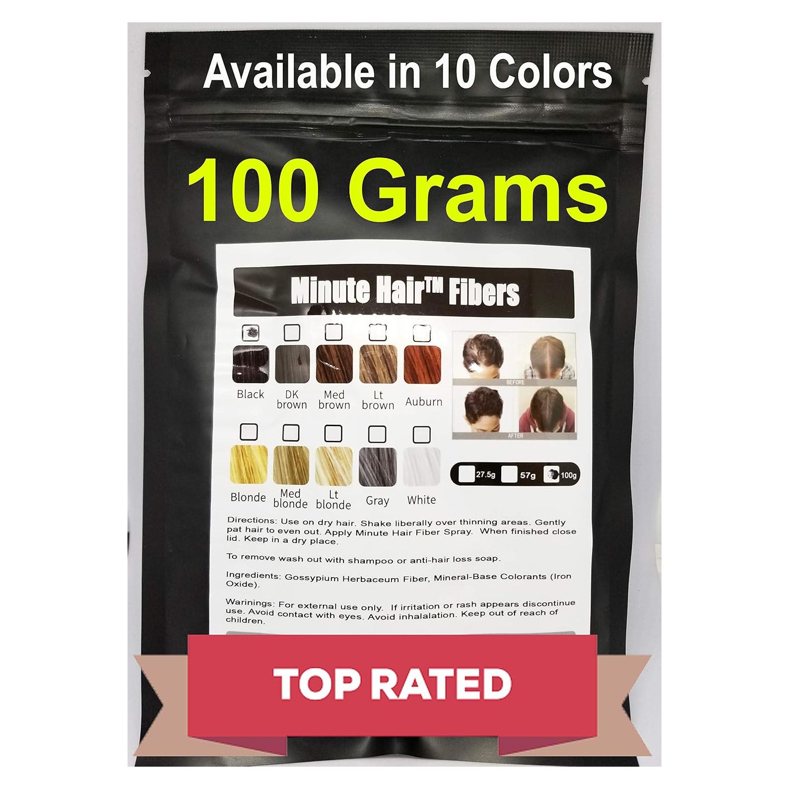 Fibras para Cabello Minute Hair 100g Rubio Medio - Recarga