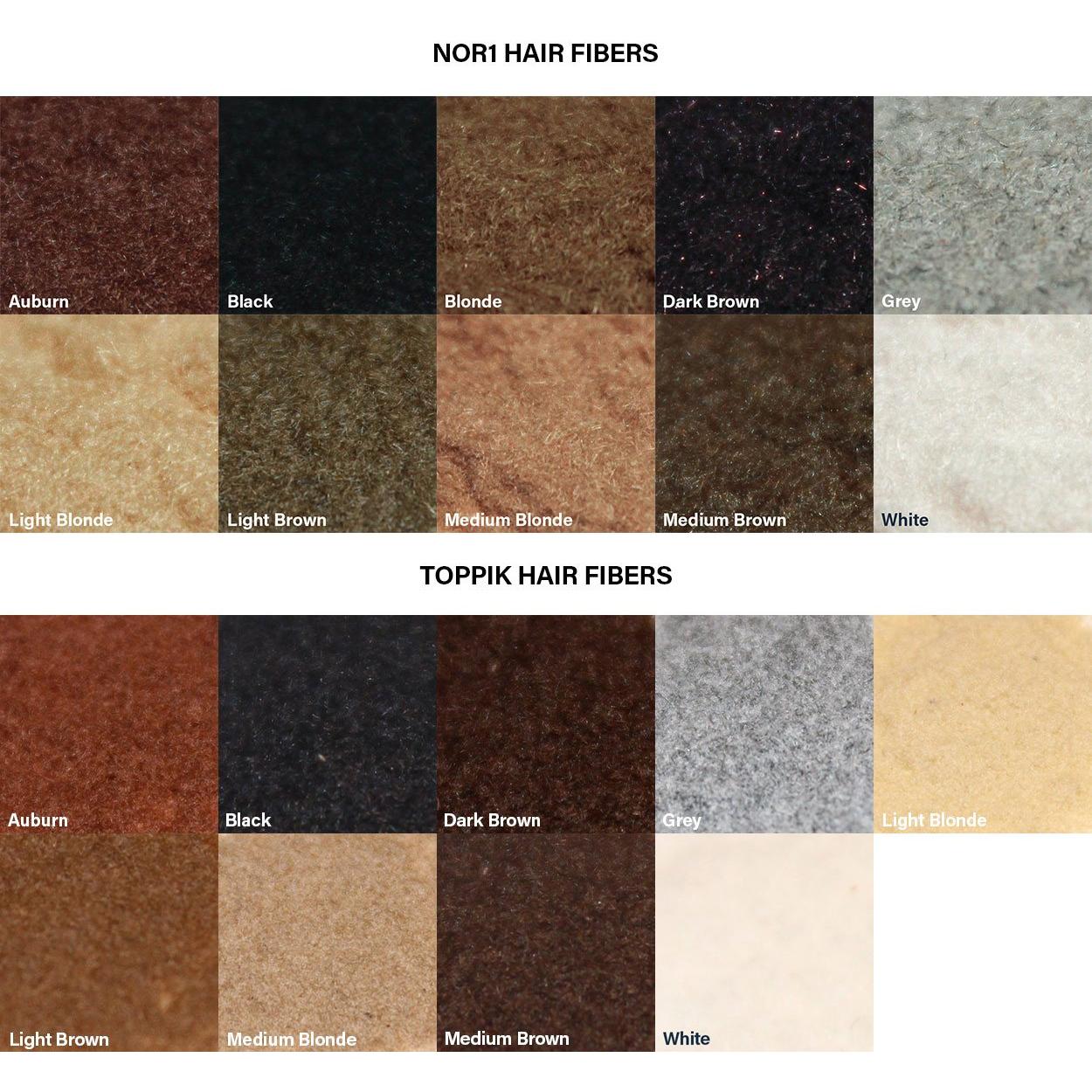 Fibras de Queratina para Cabello Nor1 - 25g Marrón Claro