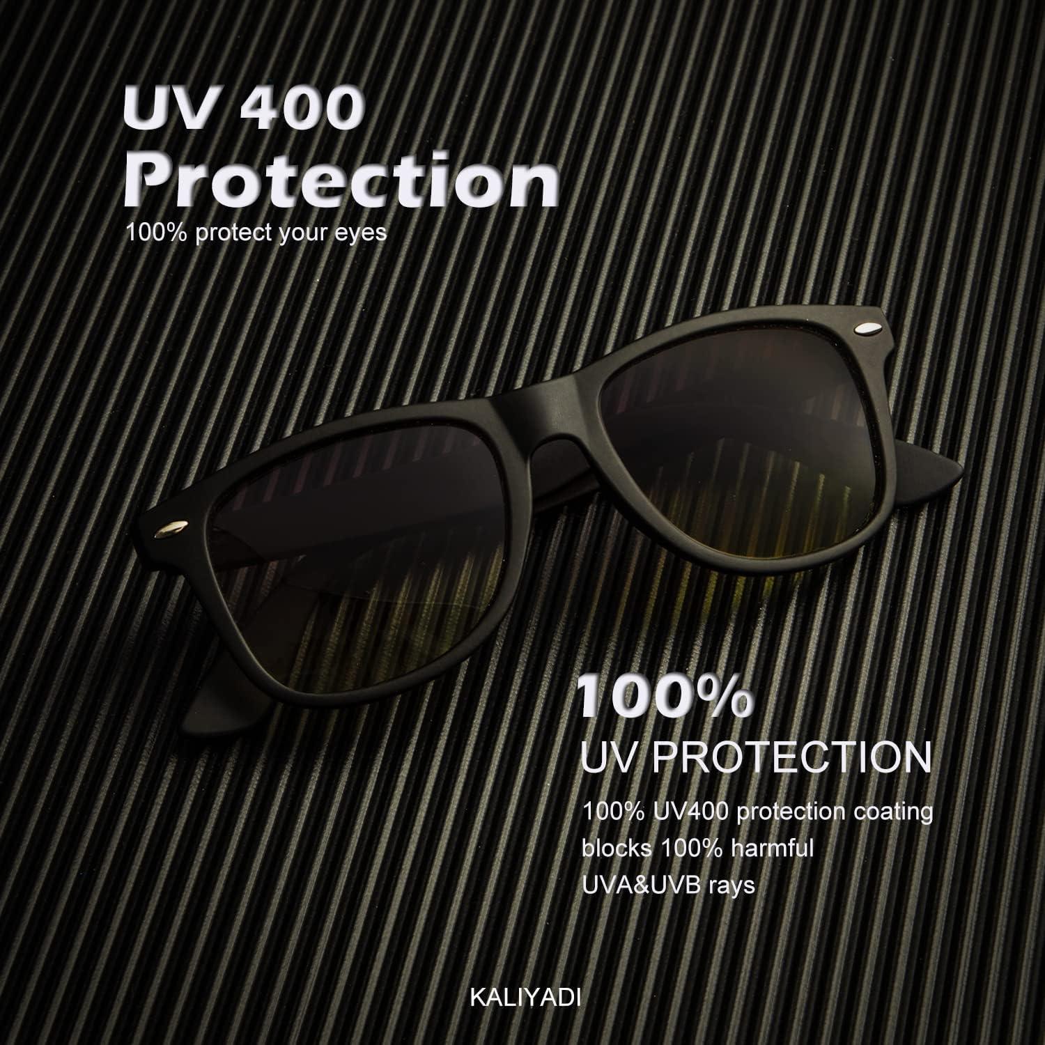 Gafas de sol KALIYADI polarizadas unisex 100% UV 3 colores