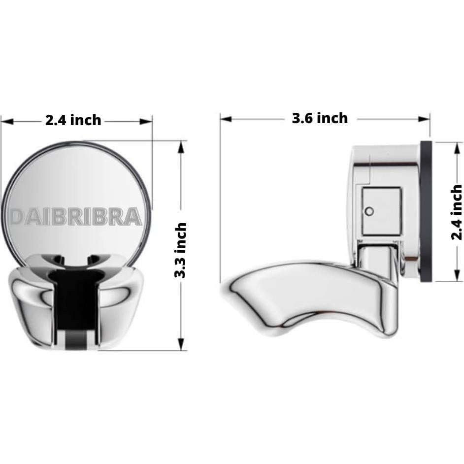 Soporte de Ducha de Mano DAIBRIBRA con Ventosa Ajustable