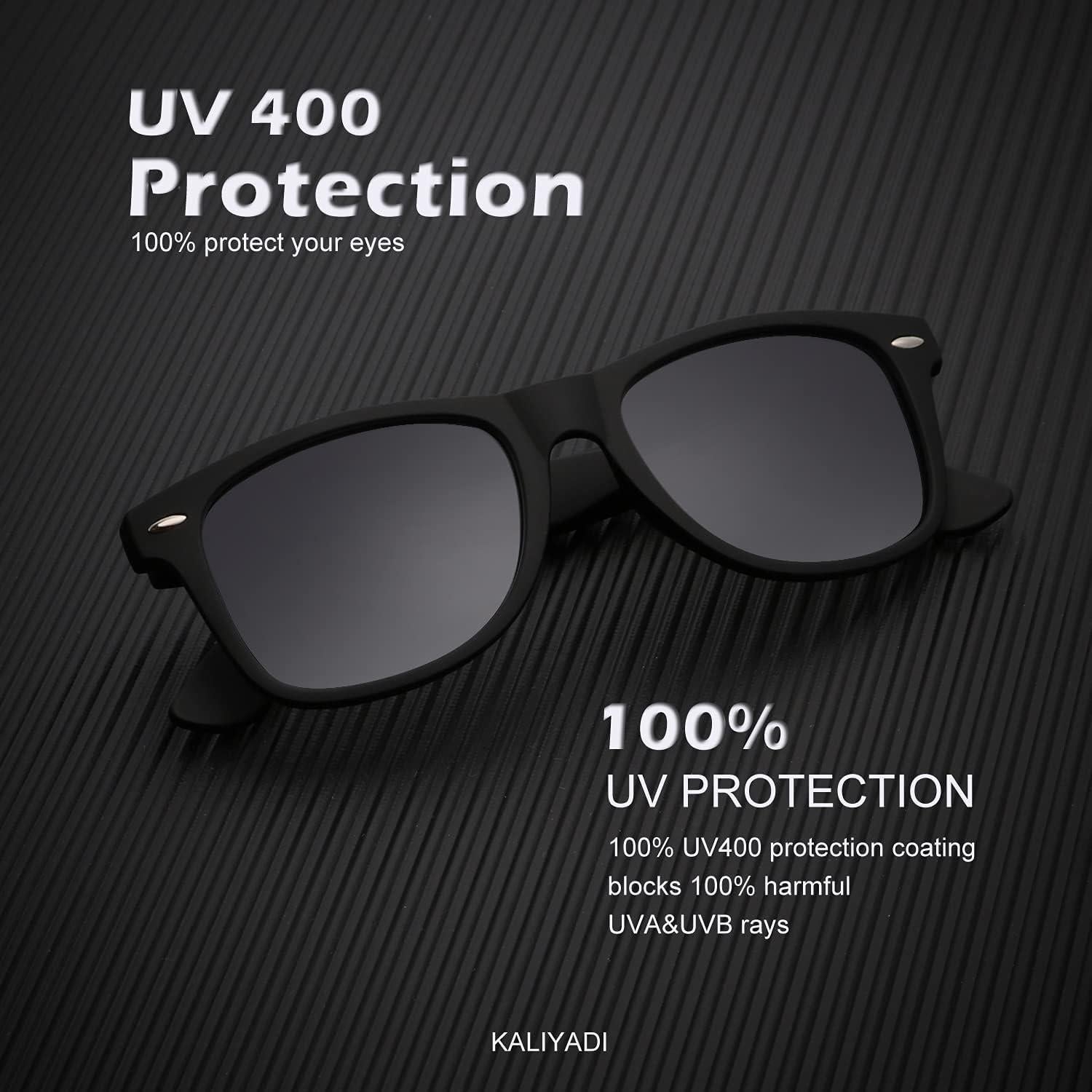 Gafas de sol KALIYADI polarizadas unisex protección UV