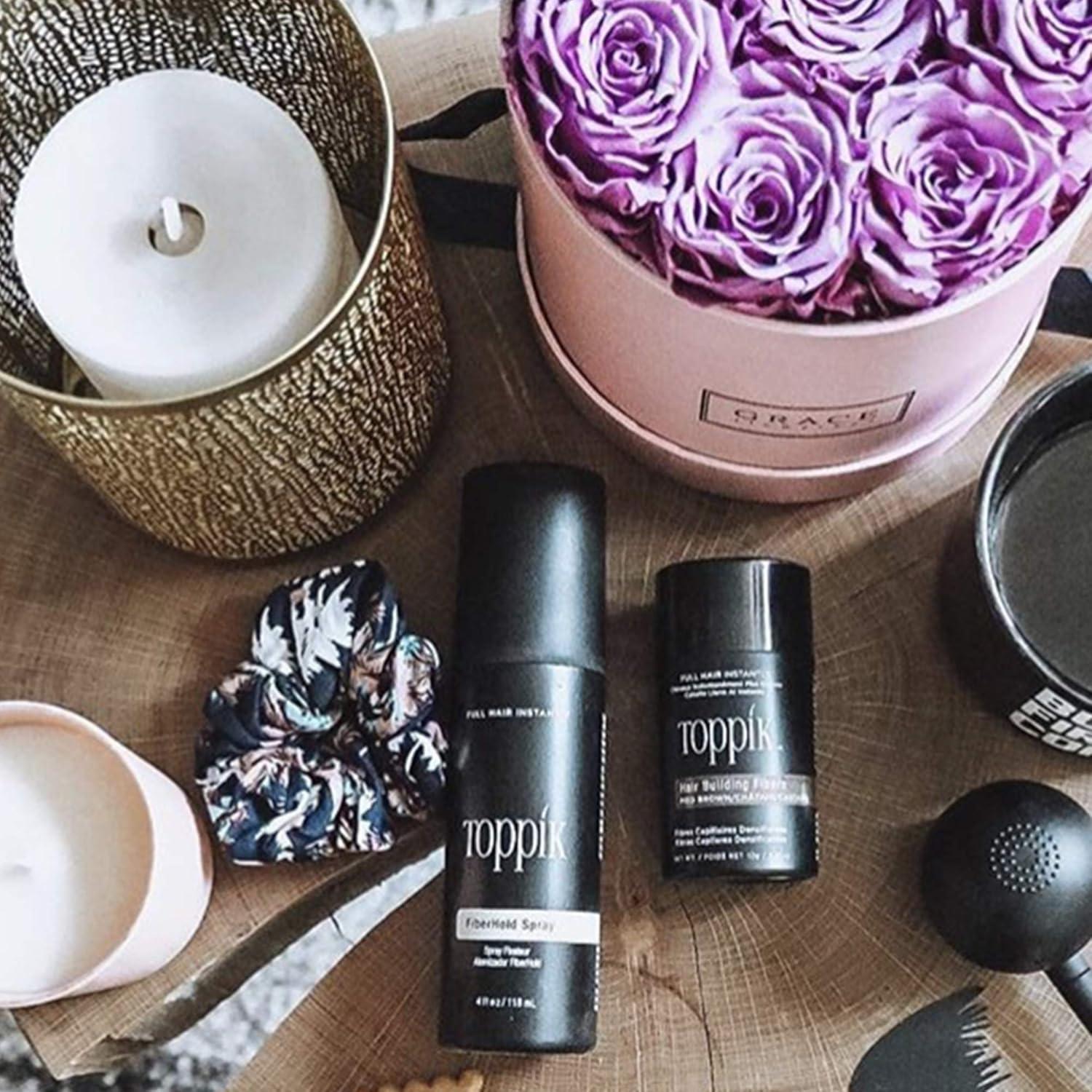 Spray FiberHold Toppik Sin Fragancia 118g - Fijación Fuerte