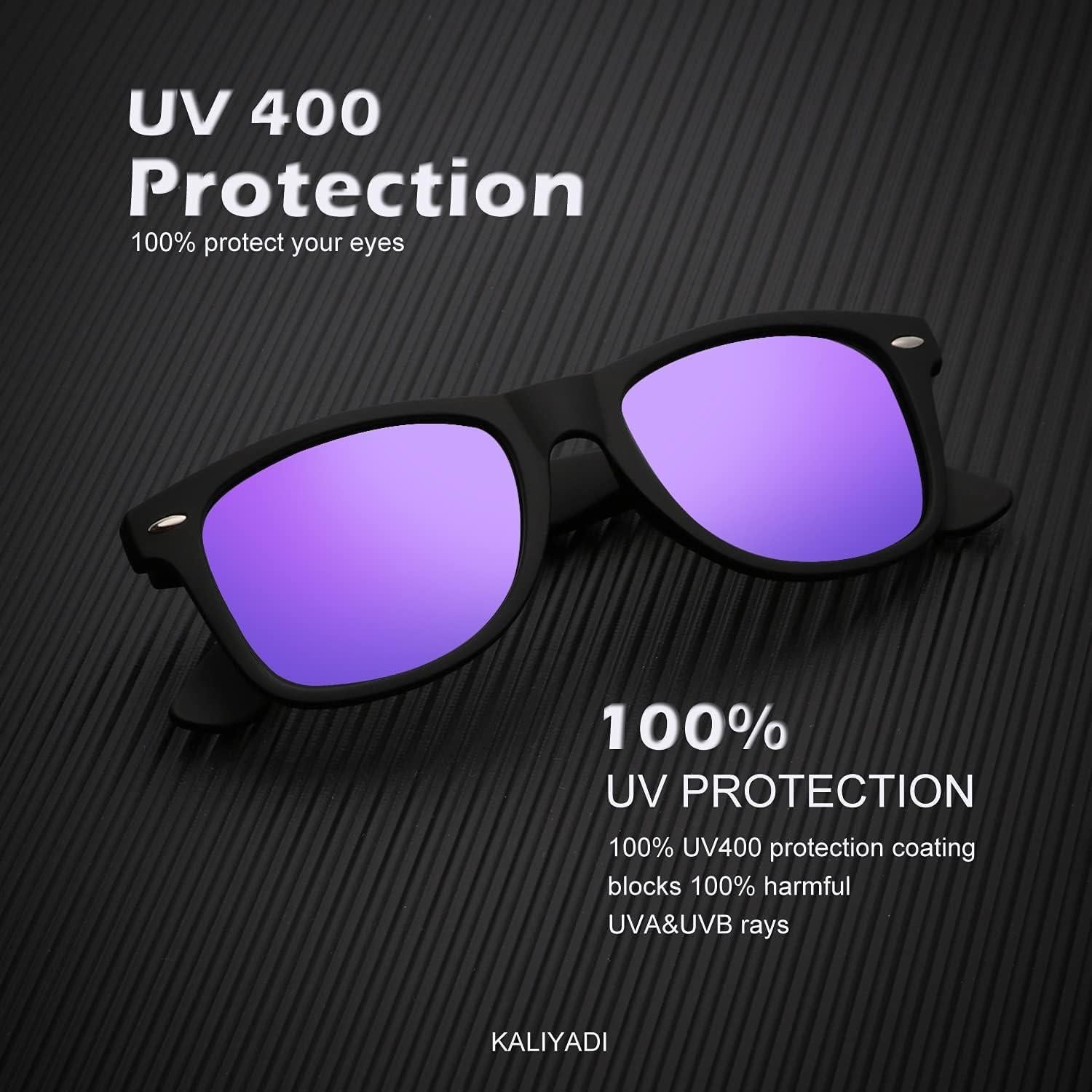 Gafas de sol KALIYADI polarizadas unisex con protección UV