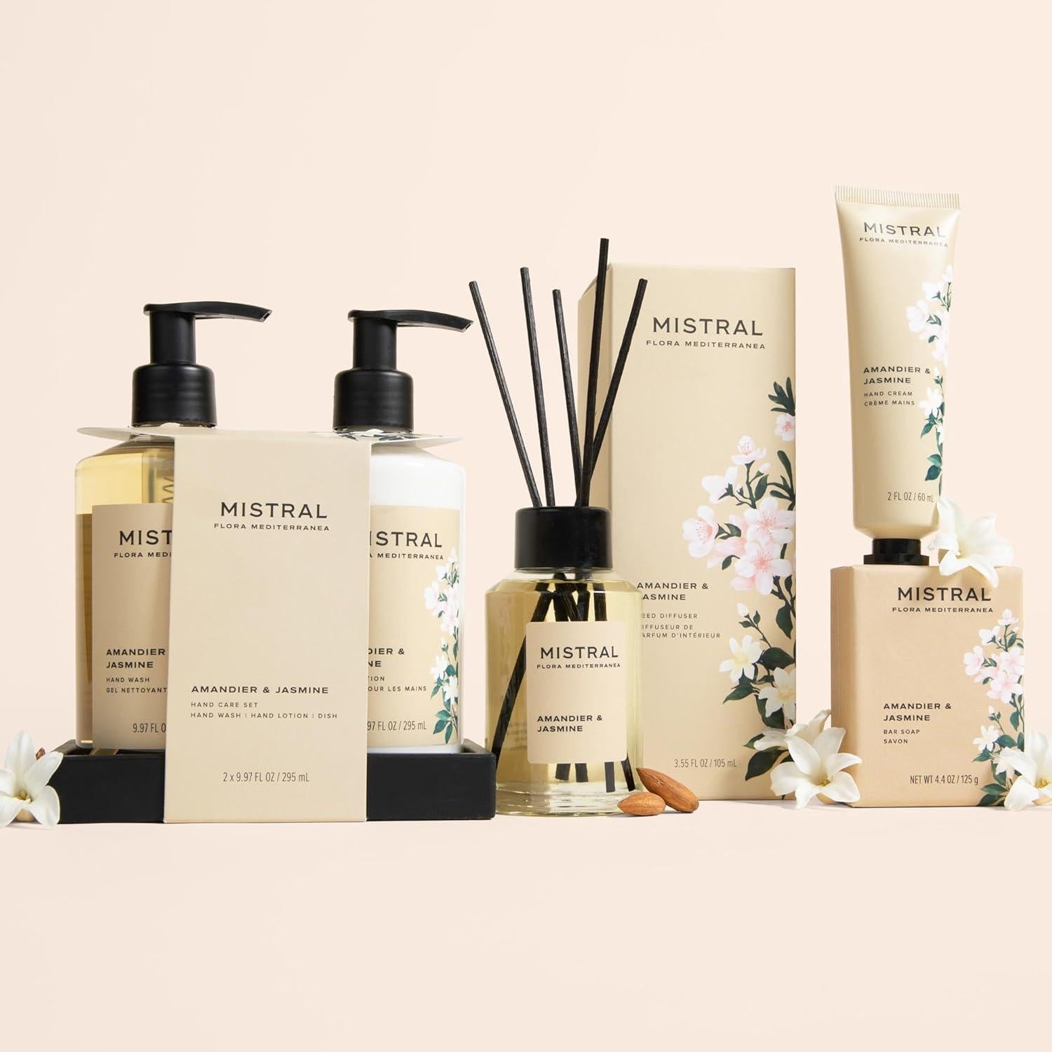 Crema de Manos Mistral 2 oz Amandier & Jazmín Hidratante