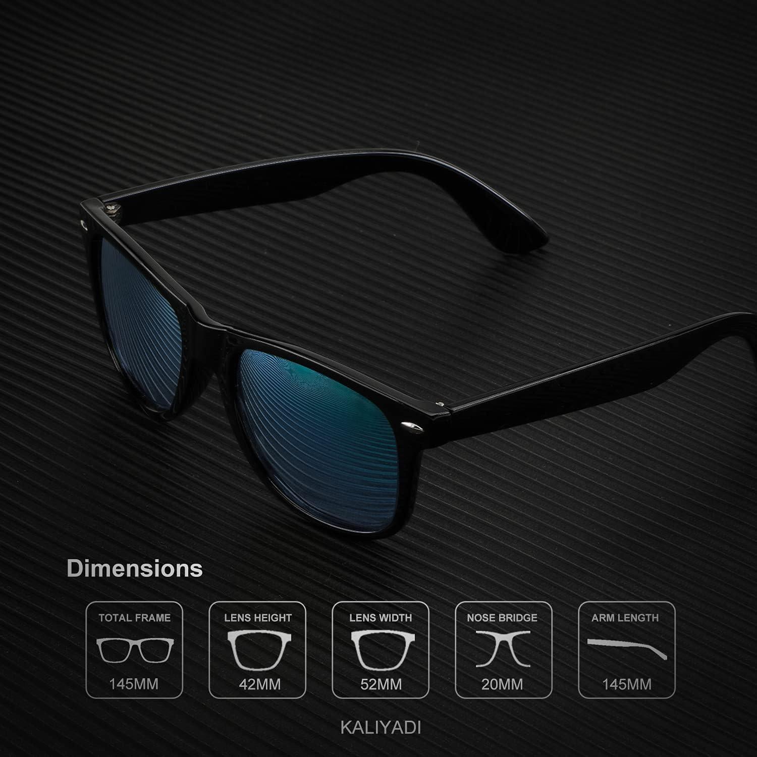 Gafas de sol KALIYADI polarizadas unisex 2 pack UV