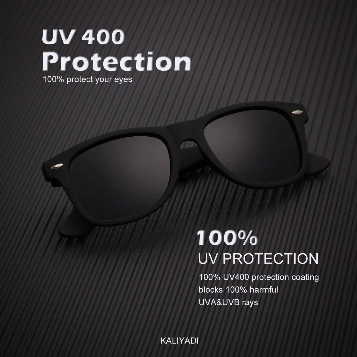 Gafas de sol KALIYADI polarizadas unisex con protección UV