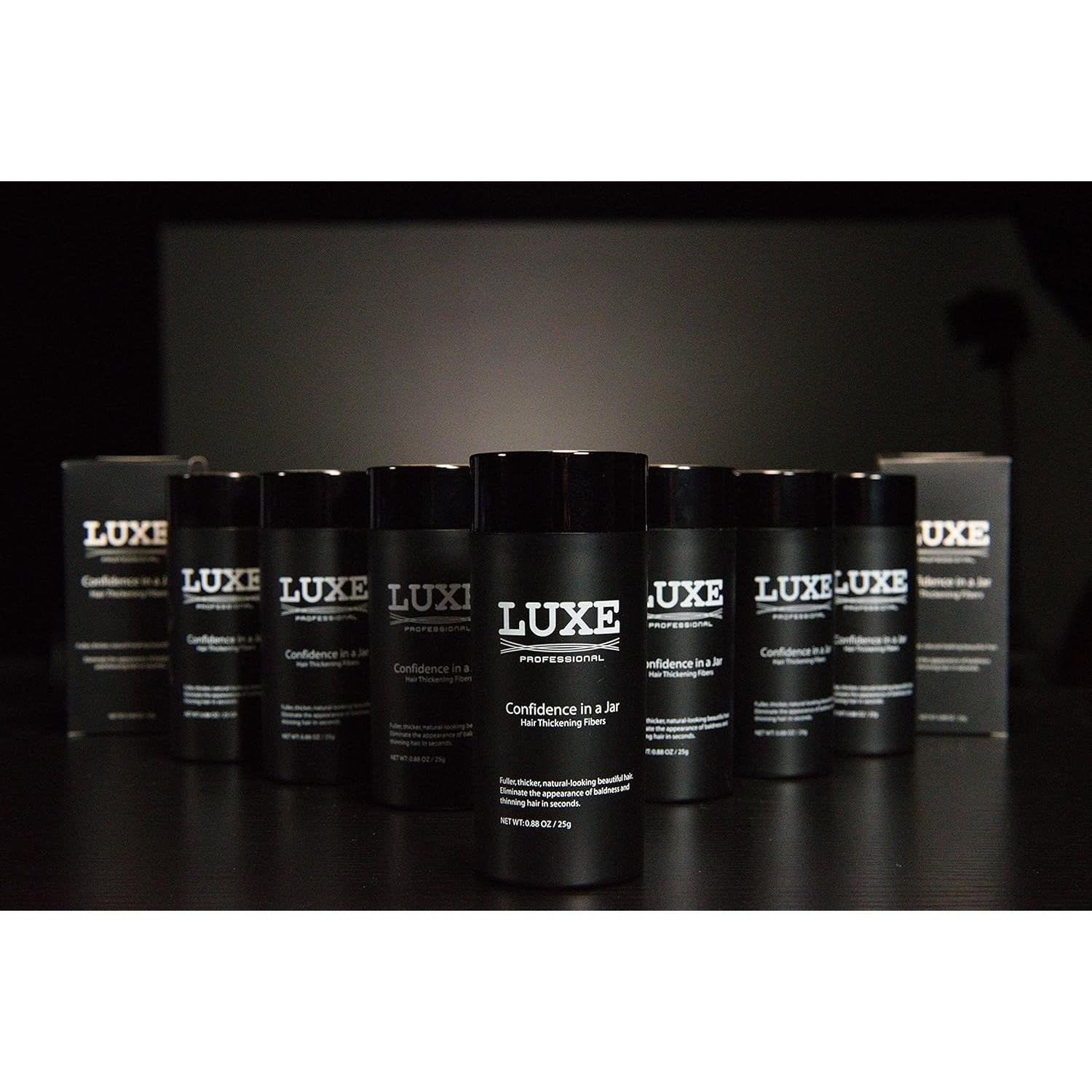 Fibras Engrosadoras para Cabello LUXE 25g Color Negro