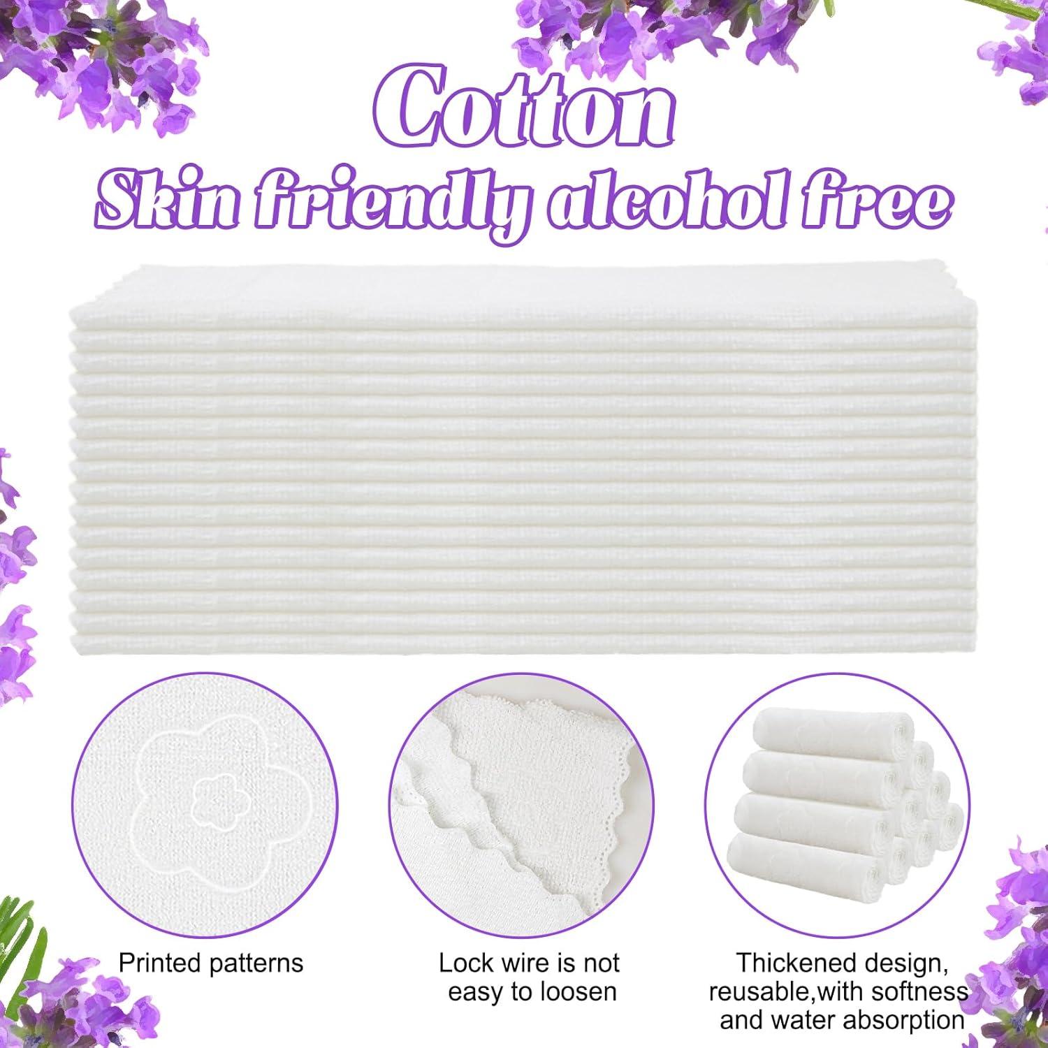 Toallitas Húmedas de Algodón Lavanda Twoworld 50 Unidades