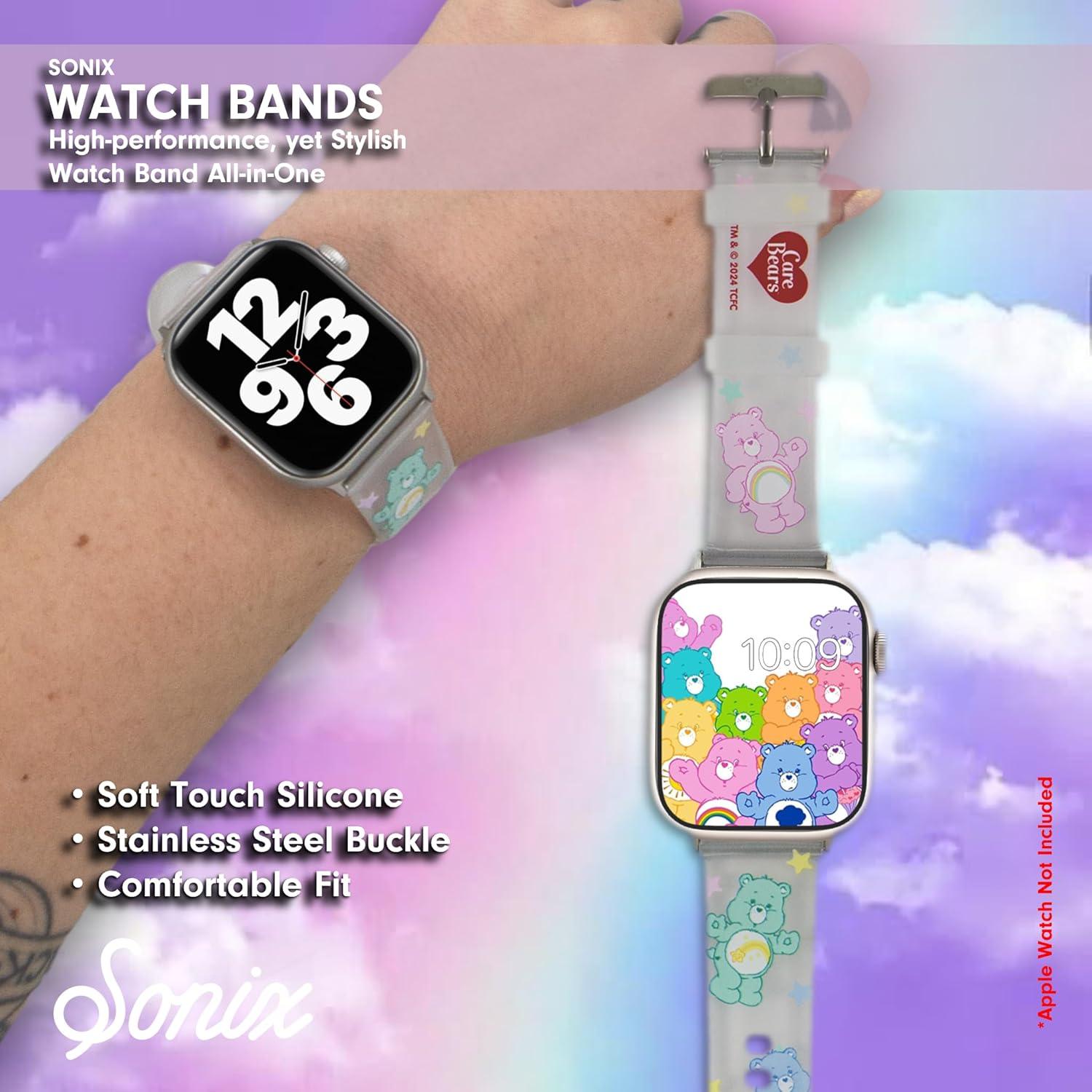 Correa de Reloj Sonix Care Bears Pastel para Apple Watch 38-41mm