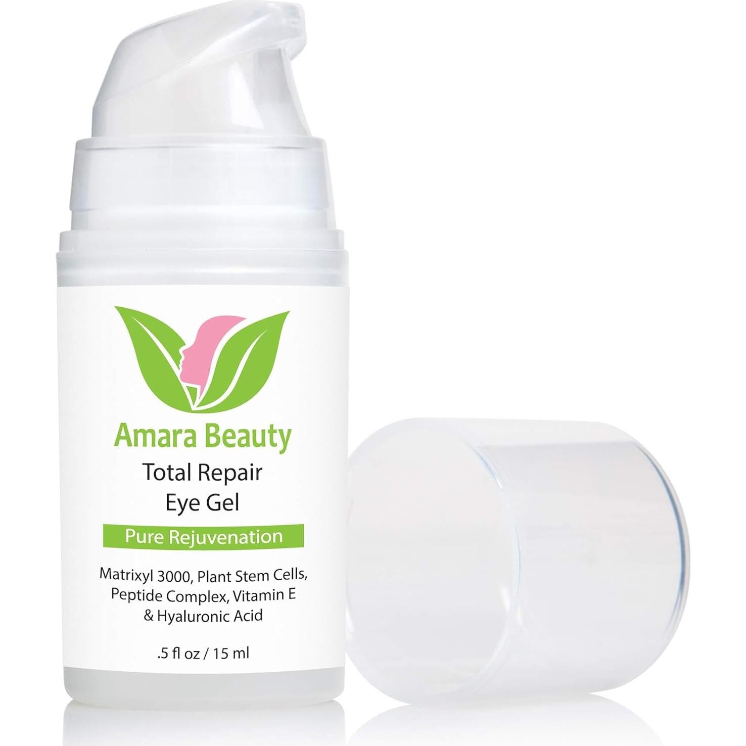 Gel para Ojos Amara Beauty 15 ml - Antienvejecimiento y Hidratante