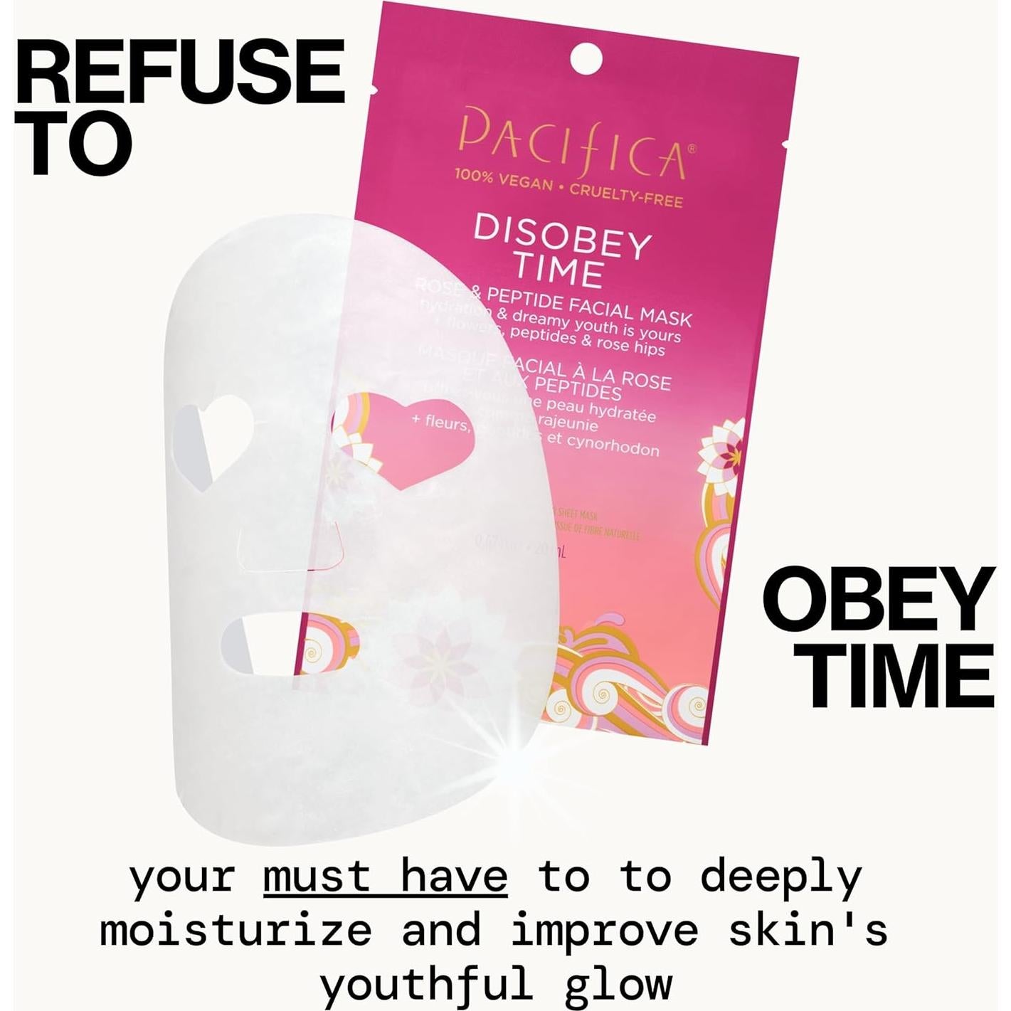 Mascarilla Facial Hidratante Pacifica Disobey Time 1 Cuenta
